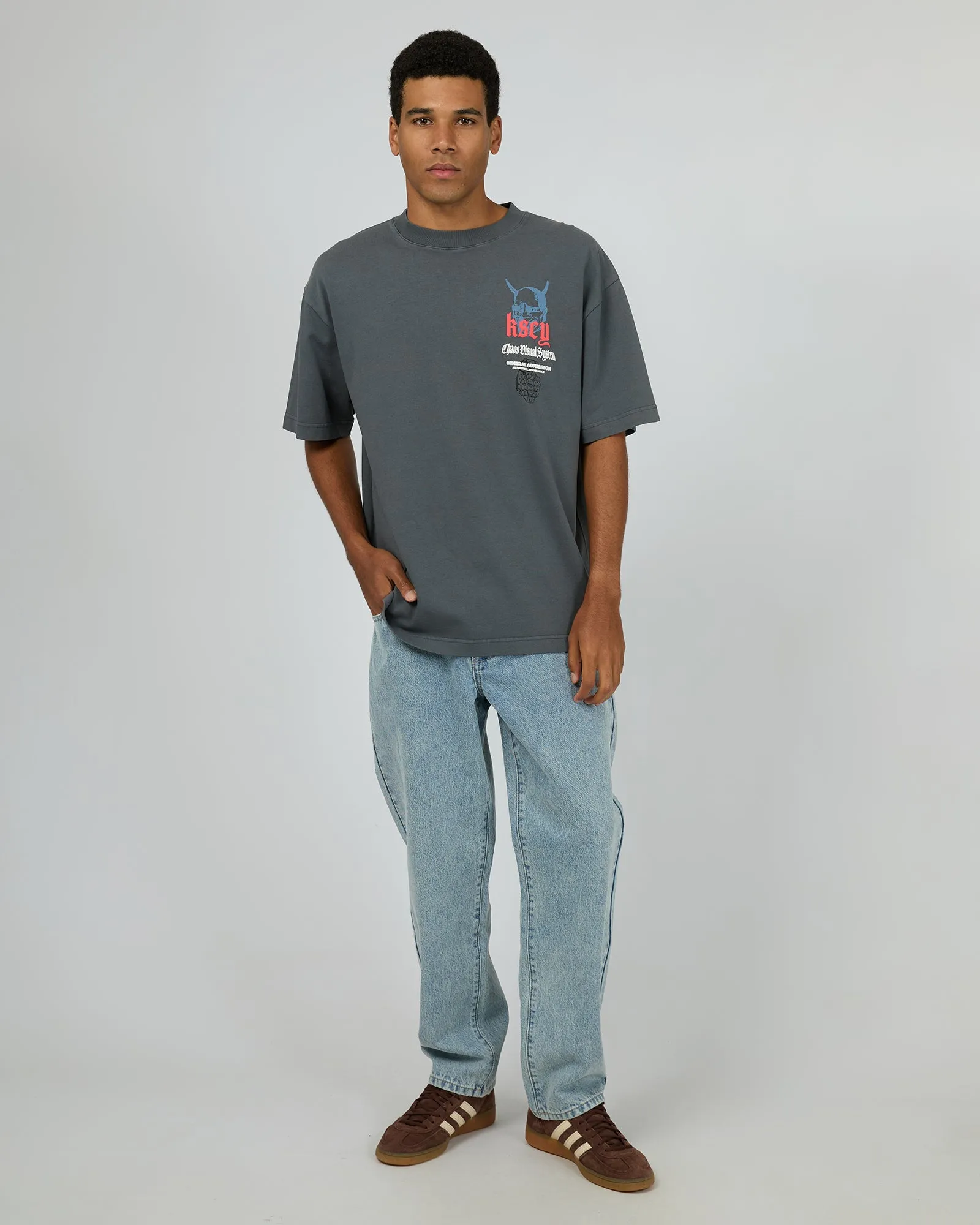 Lightning Street Tee Pigment Turbulence sold by edge clothing product image thumbnail 3