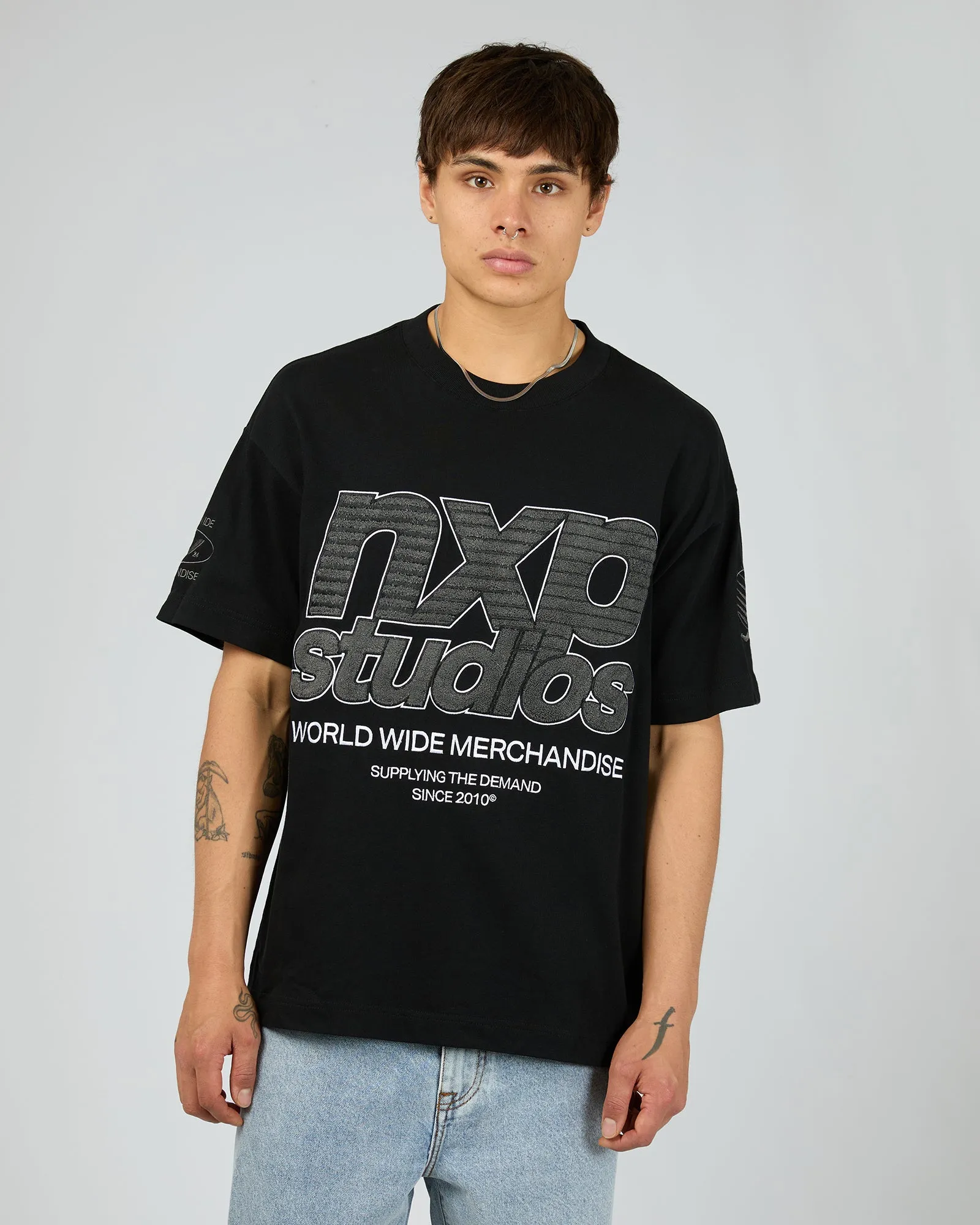 Frontier Raptor Tee Black sold by edge clothing