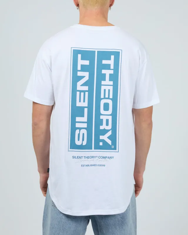 Dual Tee White sold by edge clothing