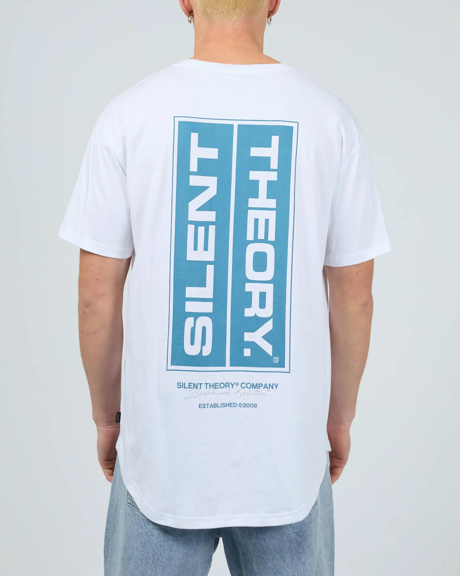 Dual Tee White sold by edge clothing