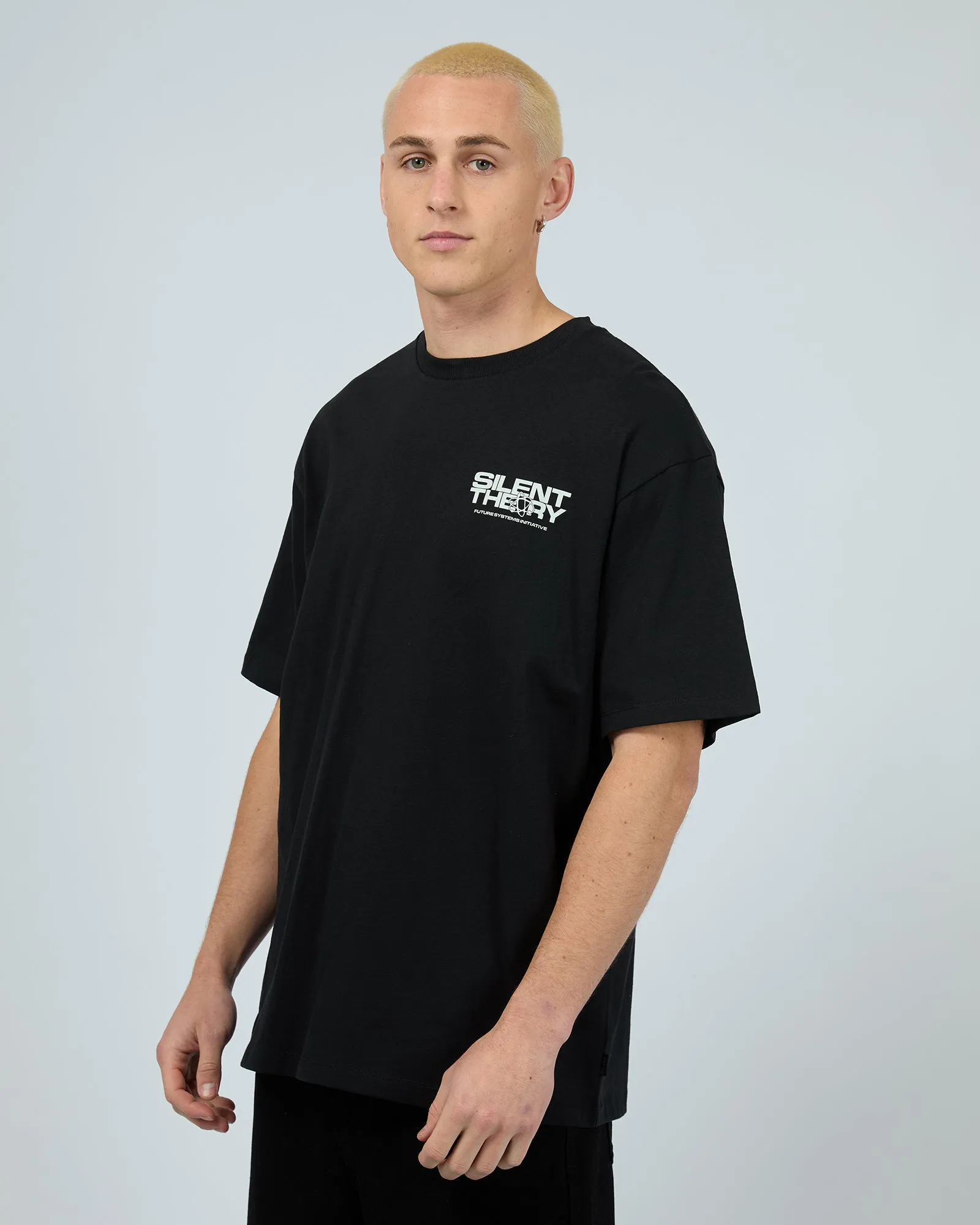 Nixon Tee Black sold by edge clothing product image thumbnail 4