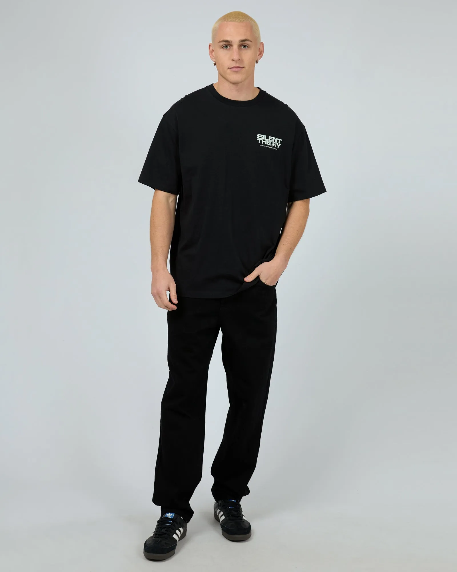 Nixon Tee Black sold by edge clothing product image thumbnail 3