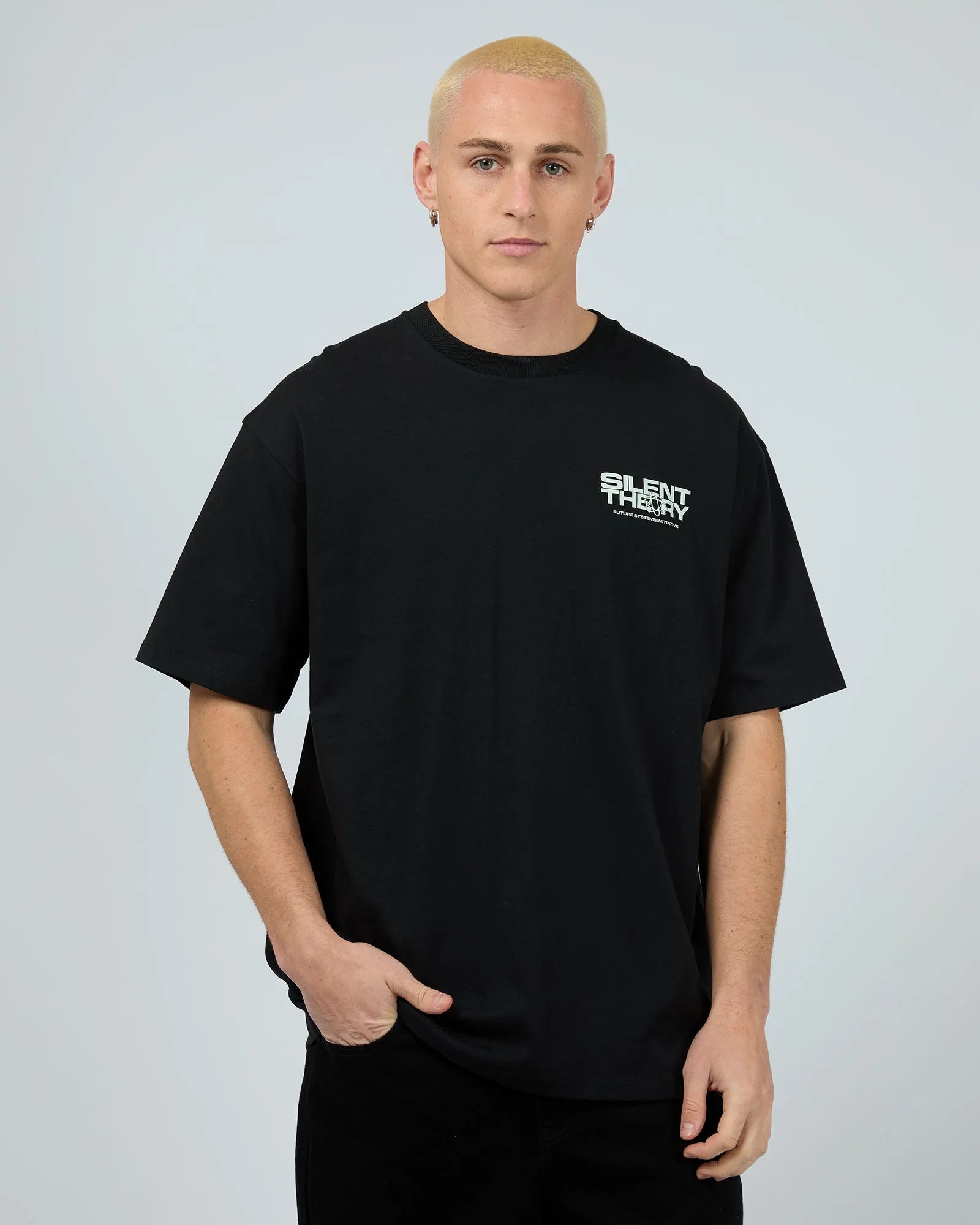 Nixon Tee Black sold by edge clothing product image thumbnail 2