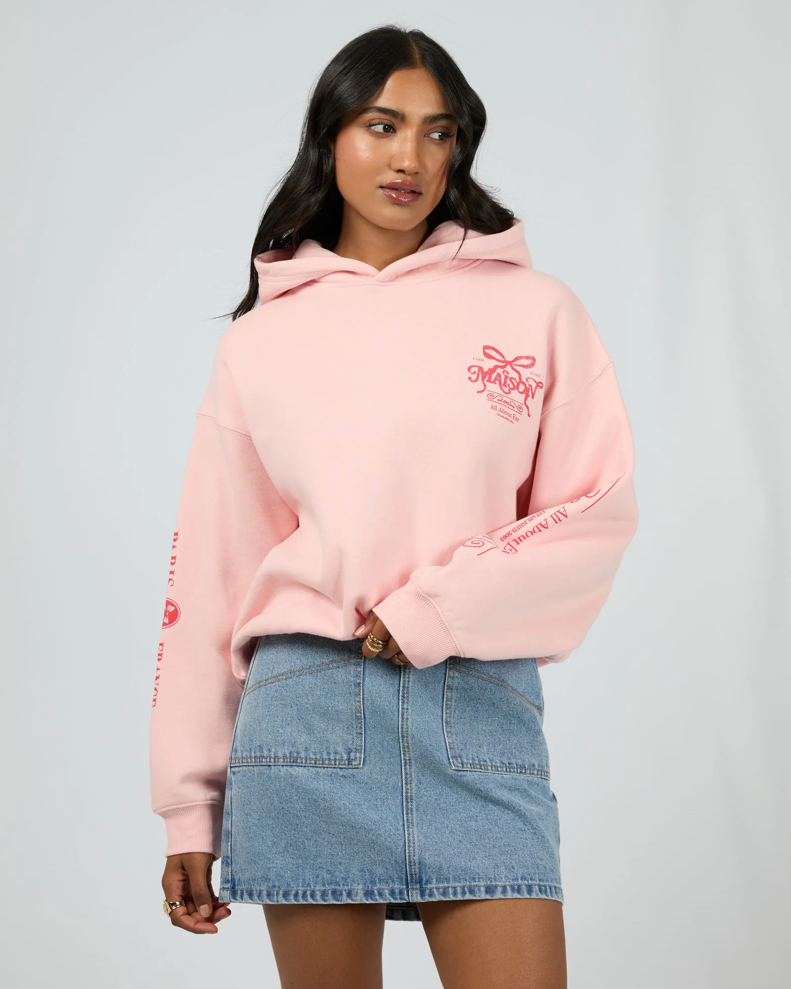 Maison Box Hoodie Rose sold by edge clothing