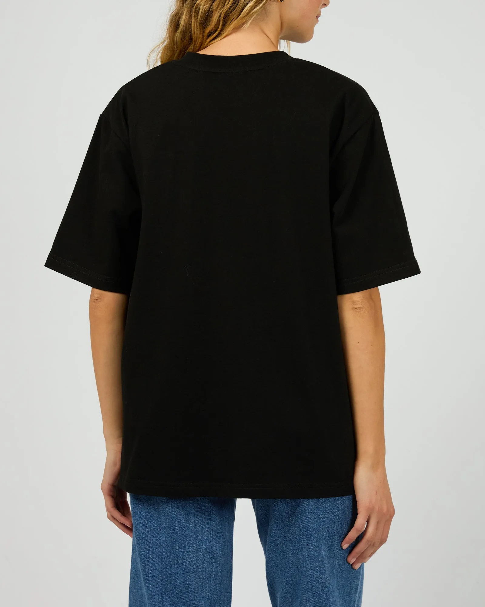 Core Oversized Tee Black sold by edge clothing product image thumbnail 3