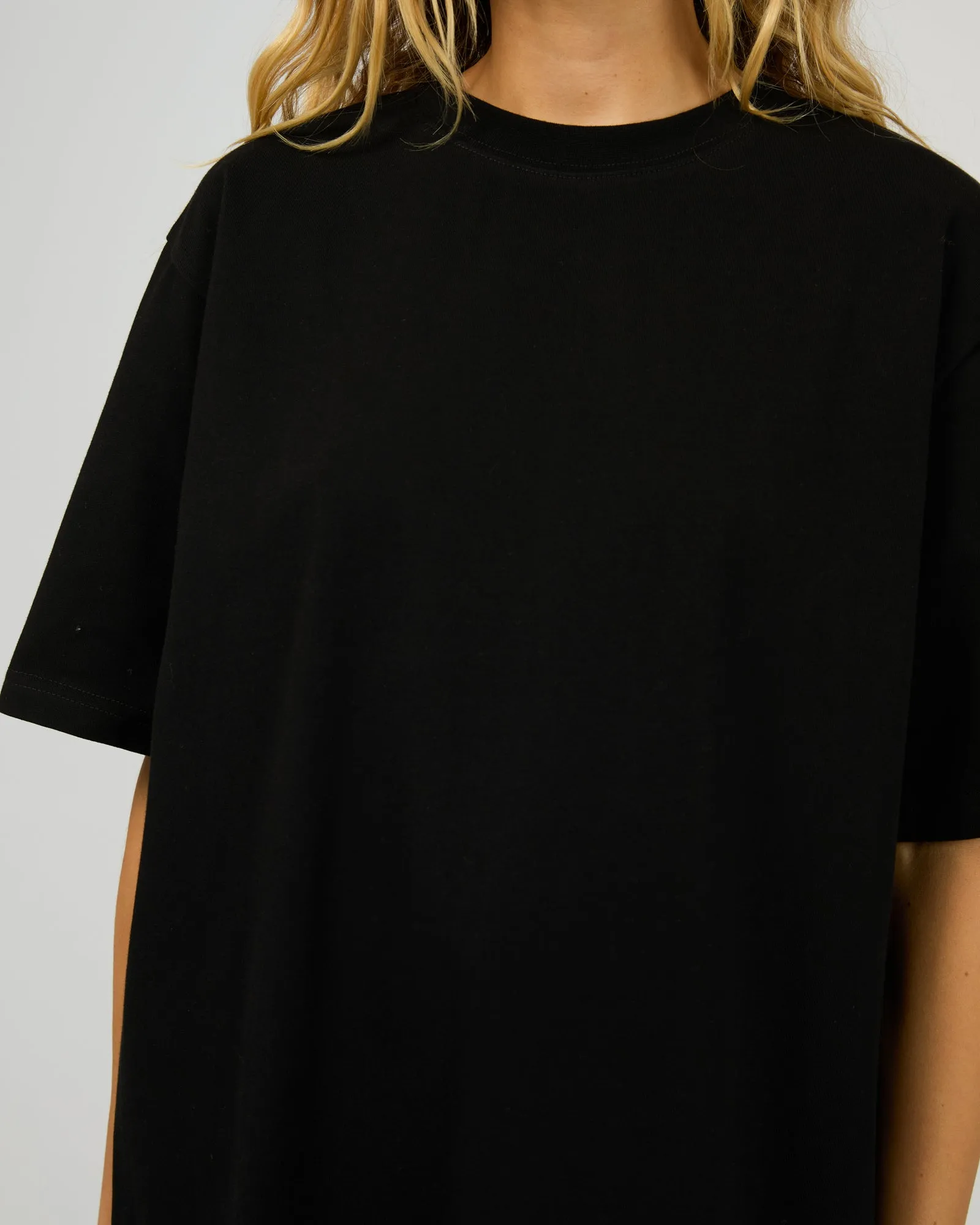 Core Oversized Tee Black sold by edge clothing product image thumbnail 5