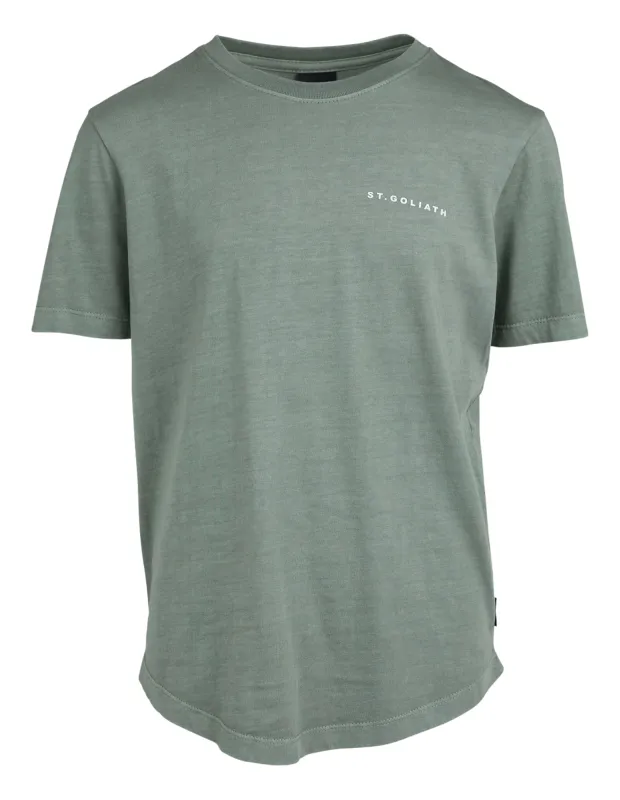 Teen Stg Essential Tee Khaki sold by edge clothing