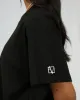 Eve Basic Monogram Tee Black sold by edge clothing