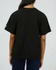 Eve Basic Monogram Tee Black sold by edge clothing