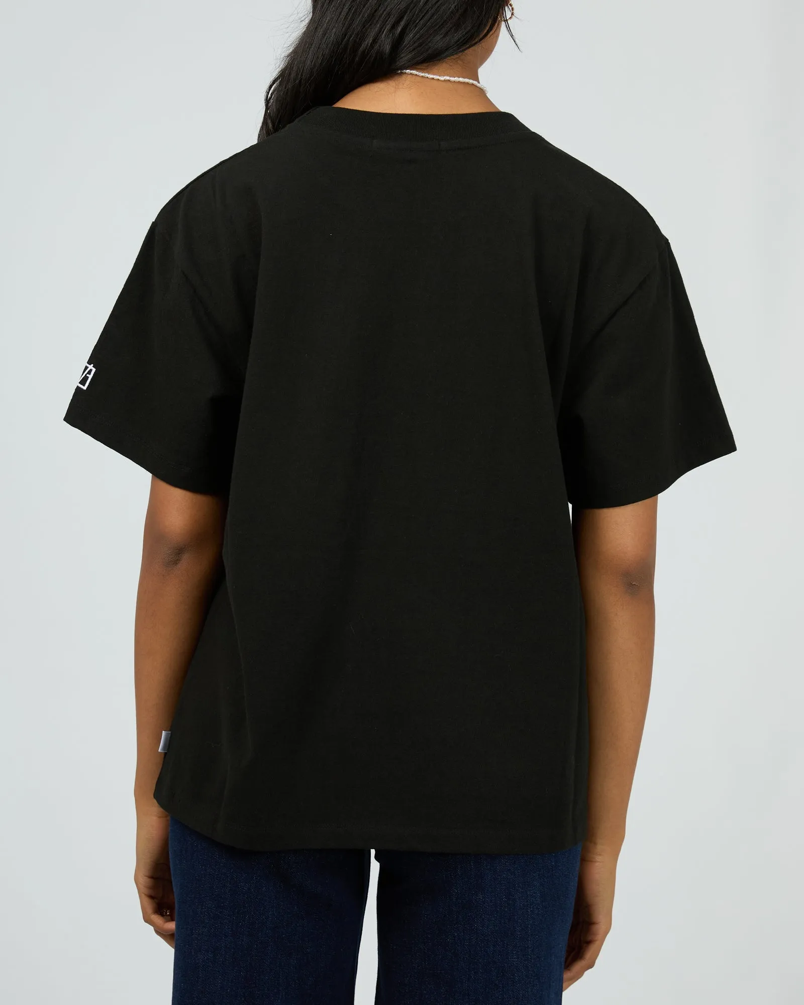 Eve Basic Monogram Tee Black sold by edge clothing product image thumbnail 3