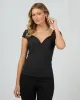 Hattie Top Black sold by edge clothing