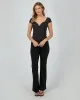 Hattie Top Black sold by edge clothing