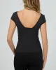 Hattie Top Black sold by edge clothing