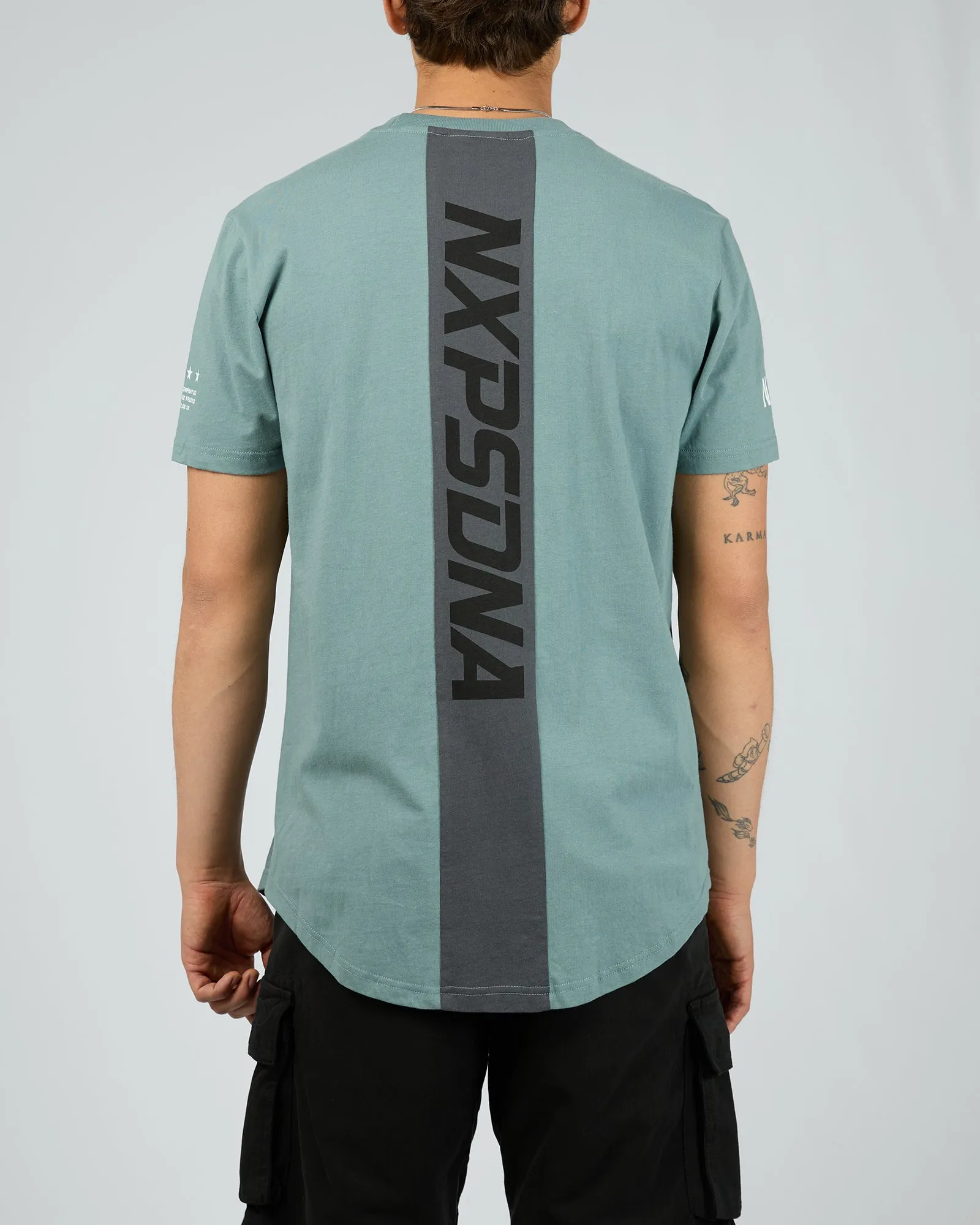 Stetson Dual Curved Tee Trooper Ashphalt sold by edge clothing product image thumbnail 2