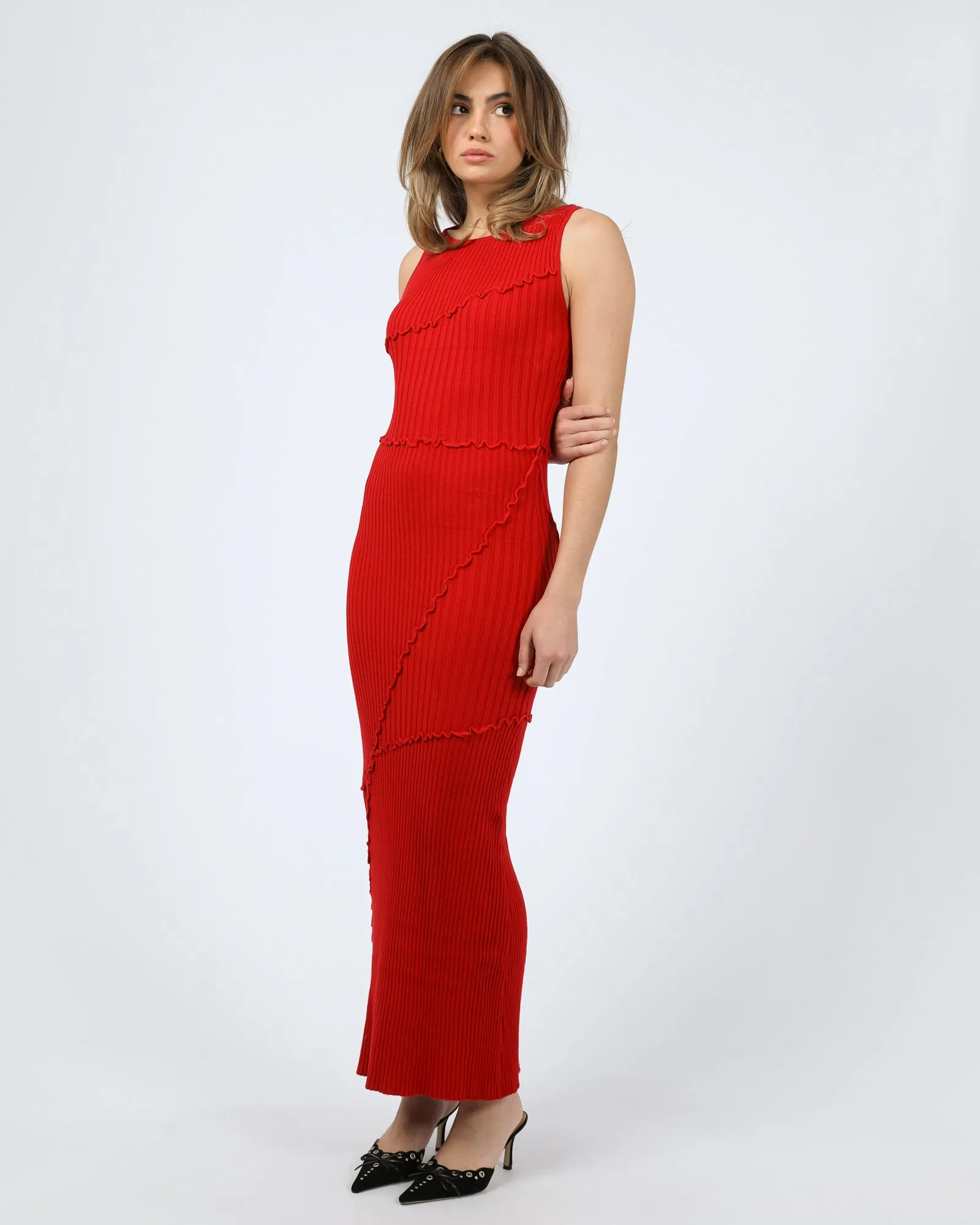 Elsie Maxi Dress Red sold by edge clothing product image thumbnail 4