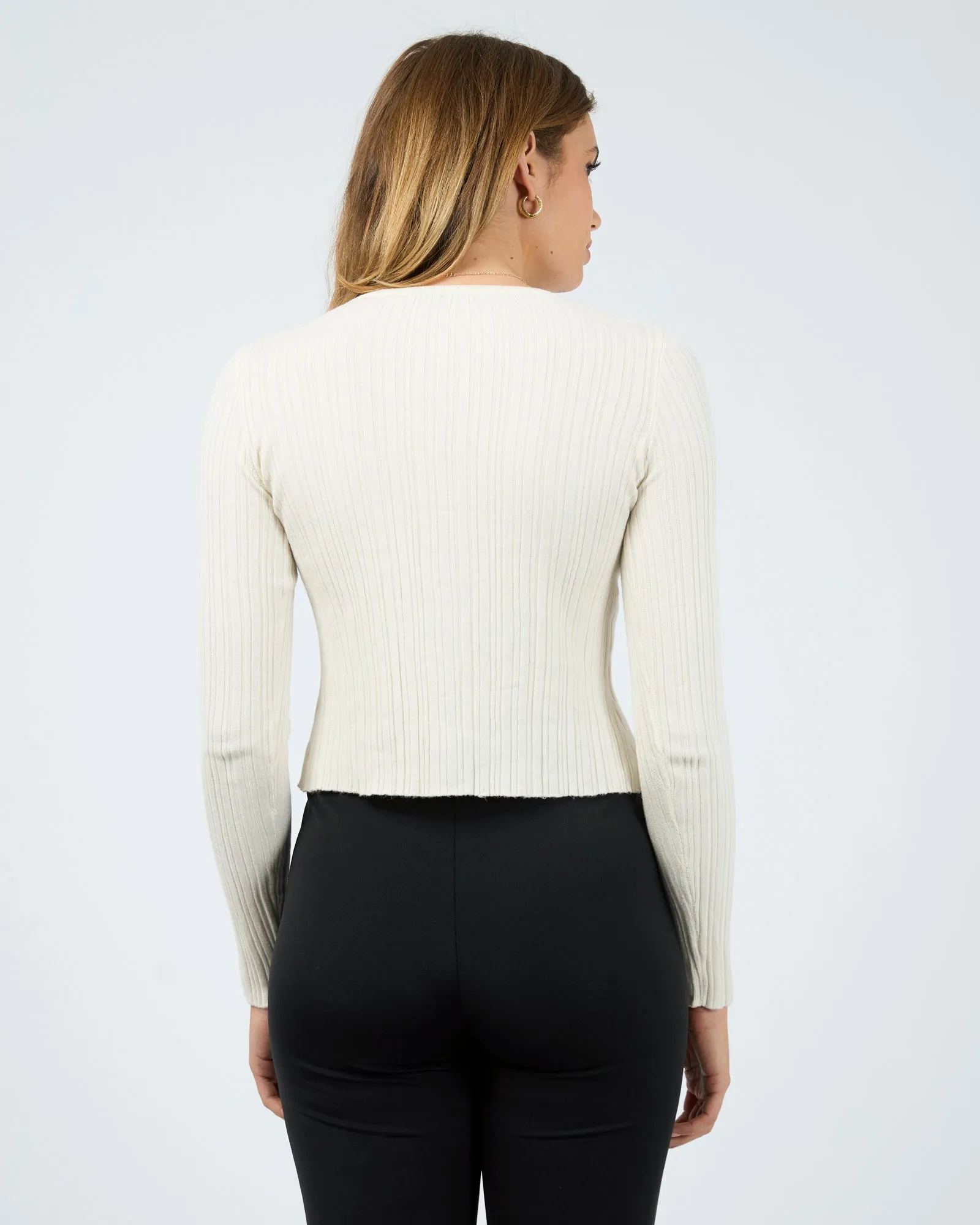 Mimi Cardigan Vintage White sold by edge clothing product image thumbnail 3