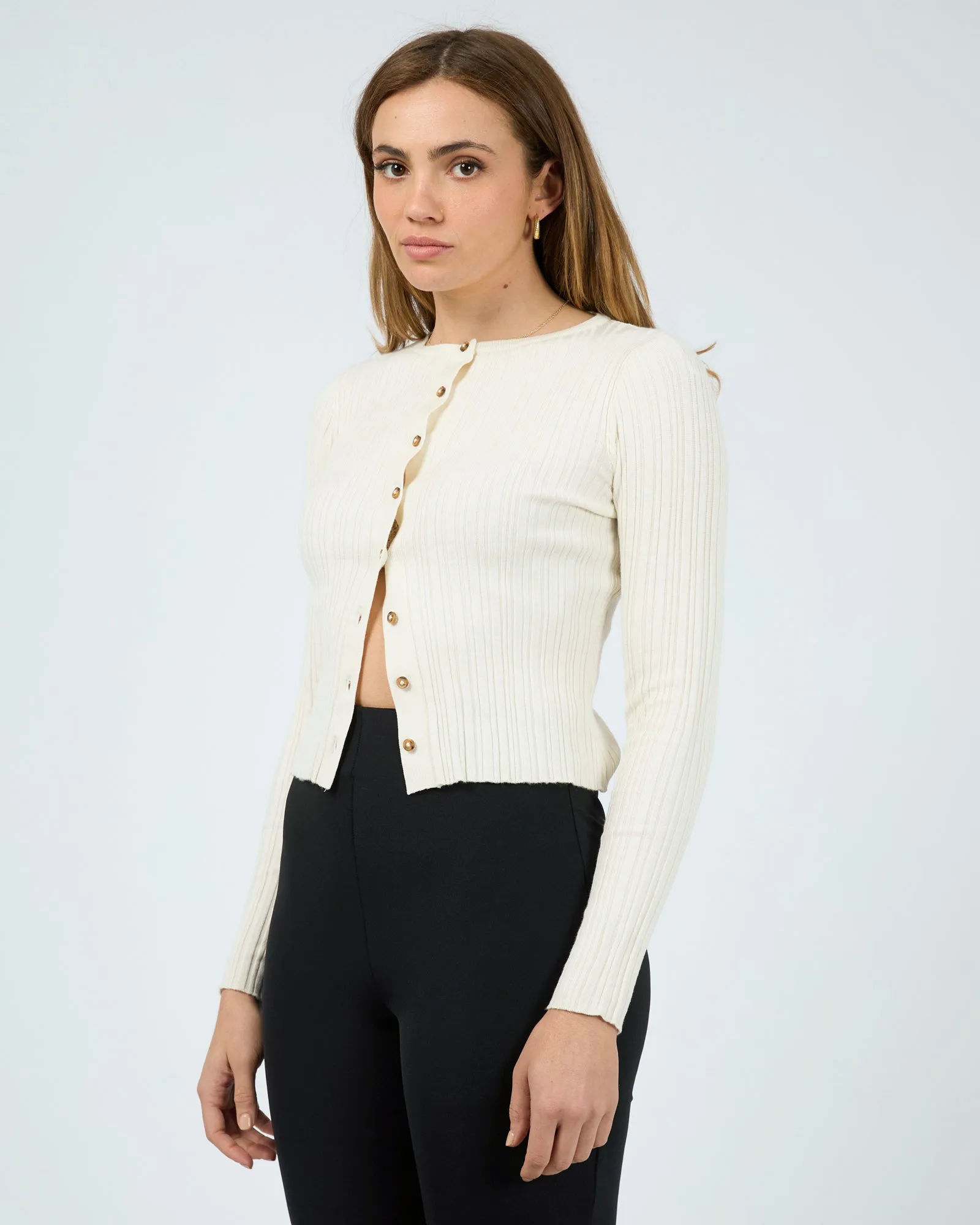 Mimi Cardigan Vintage White sold by edge clothing product image thumbnail 4