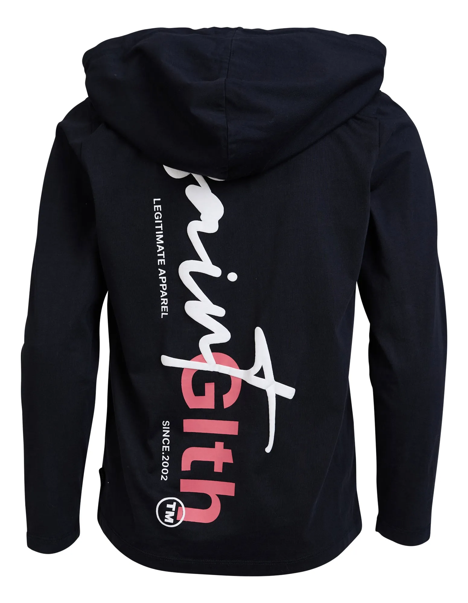 Teen Signature Hoodie Tee Washed Black sold by edge clothing product image thumbnail 2