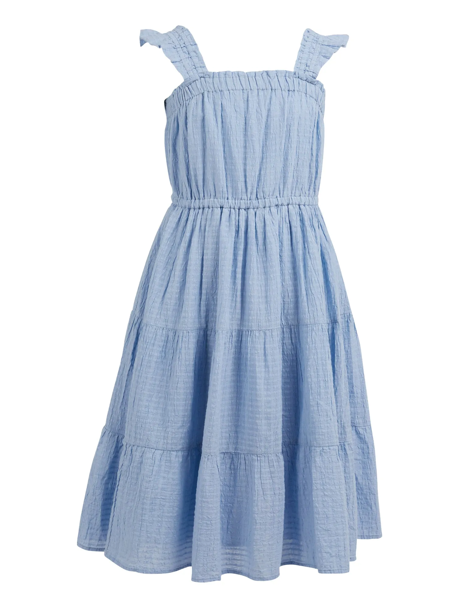 Teen Flynn Corn Dress Blue sold by edge clothing