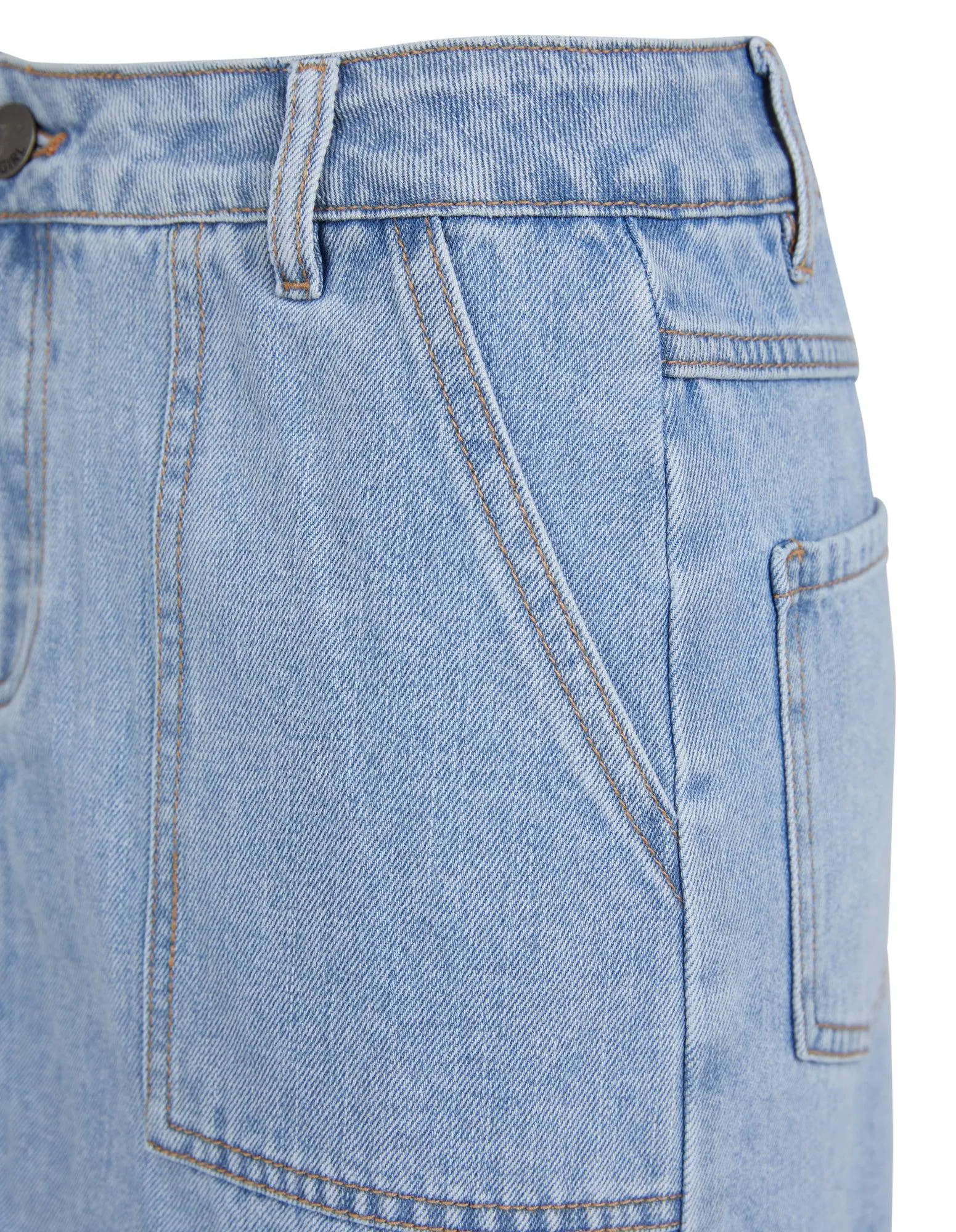 Teen Bella Mini Skirt Blue sold by edge clothing product image thumbnail 3