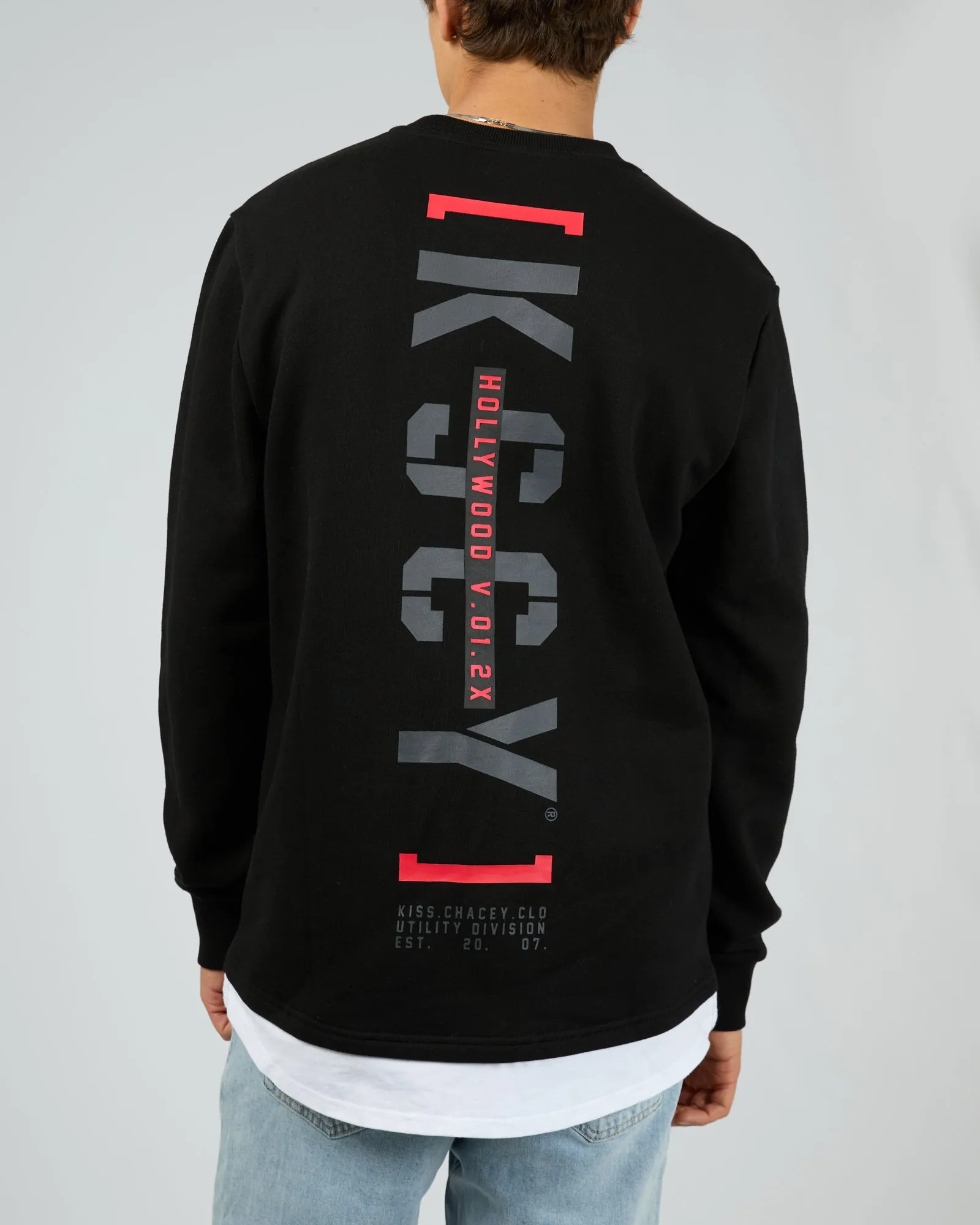 Unleashed Layered Sweater Black sold by edge clothing product image thumbnail 2