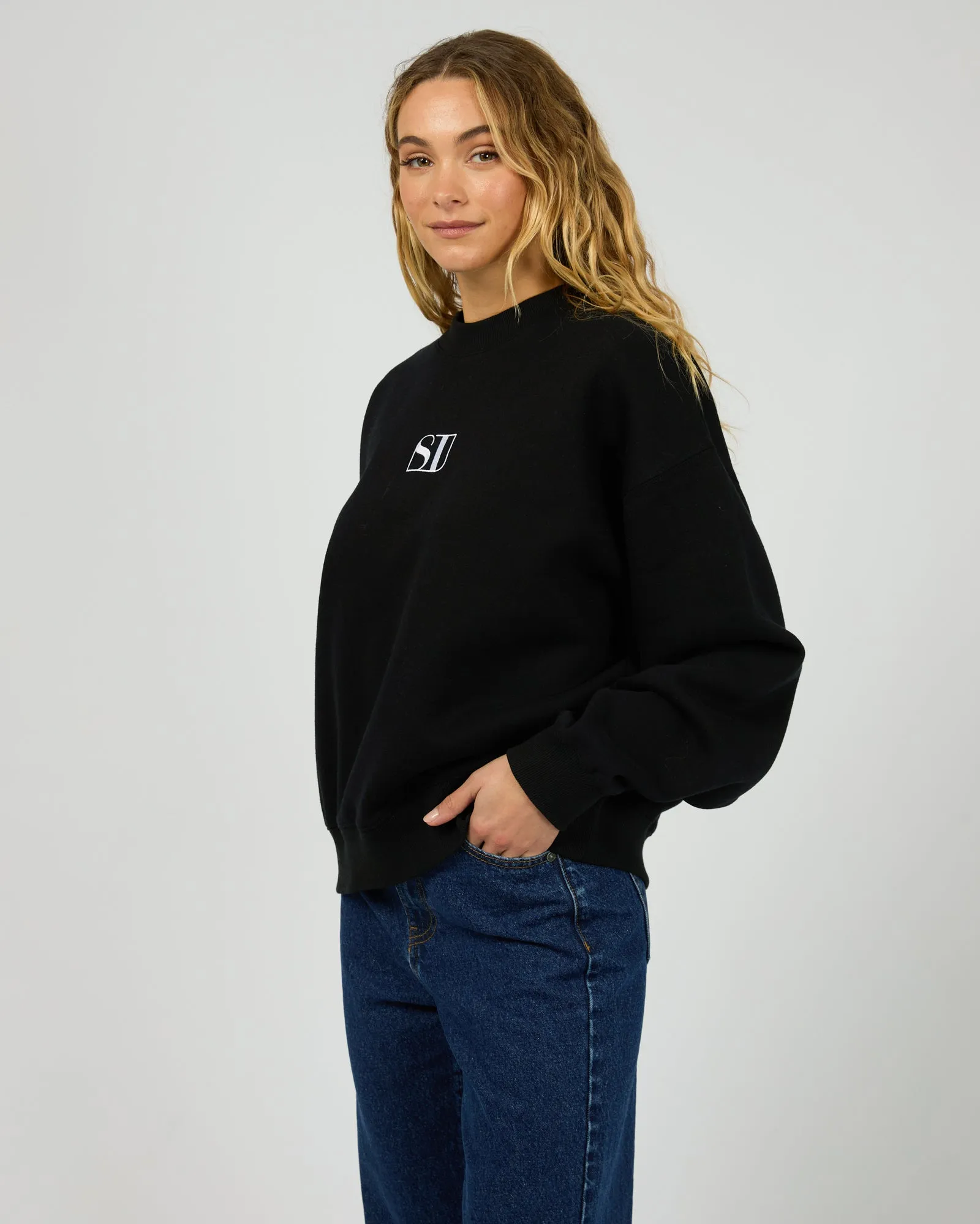 Silent Luxe Crew Black sold by edge clothing product image thumbnail 4