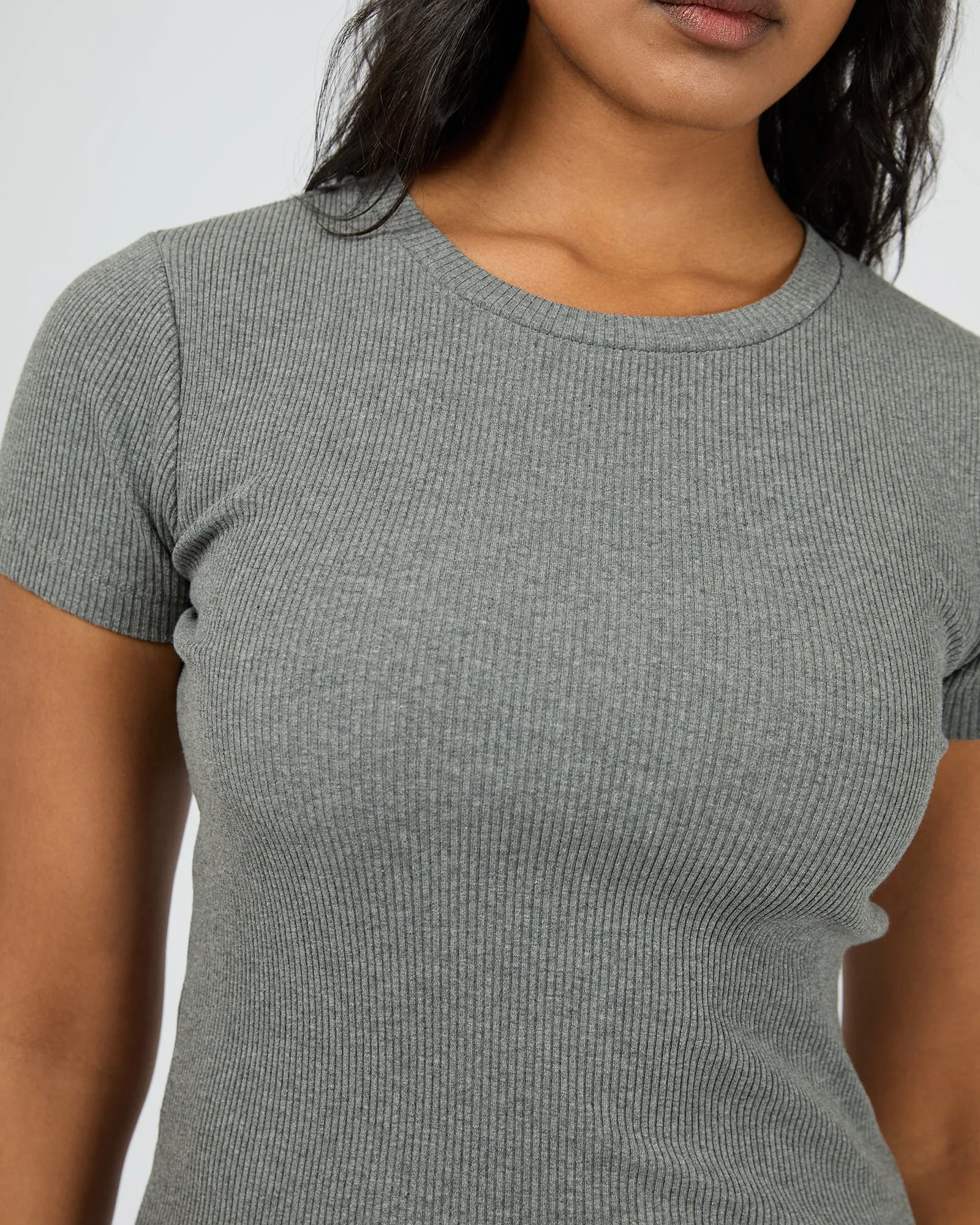 Bella Tee Charcoal sold by edge clothing product image thumbnail 5