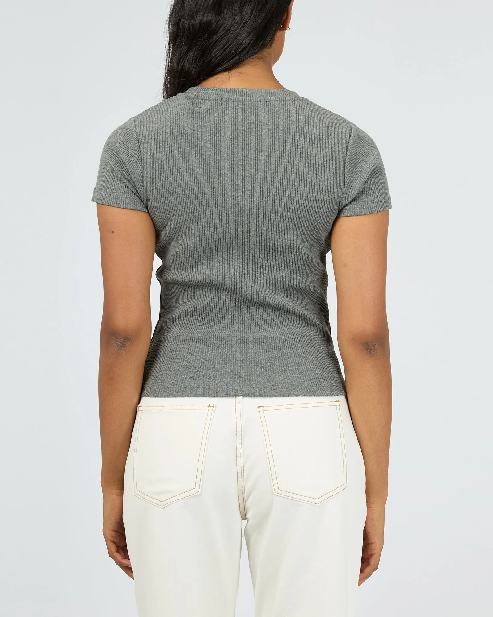 Bella Tee Charcoal sold by edge clothing product image thumbnail 3