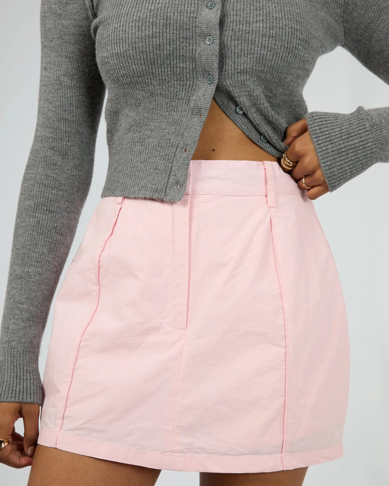 Bella Skort Pale Pink sold by edge clothing product image thumbnail 5