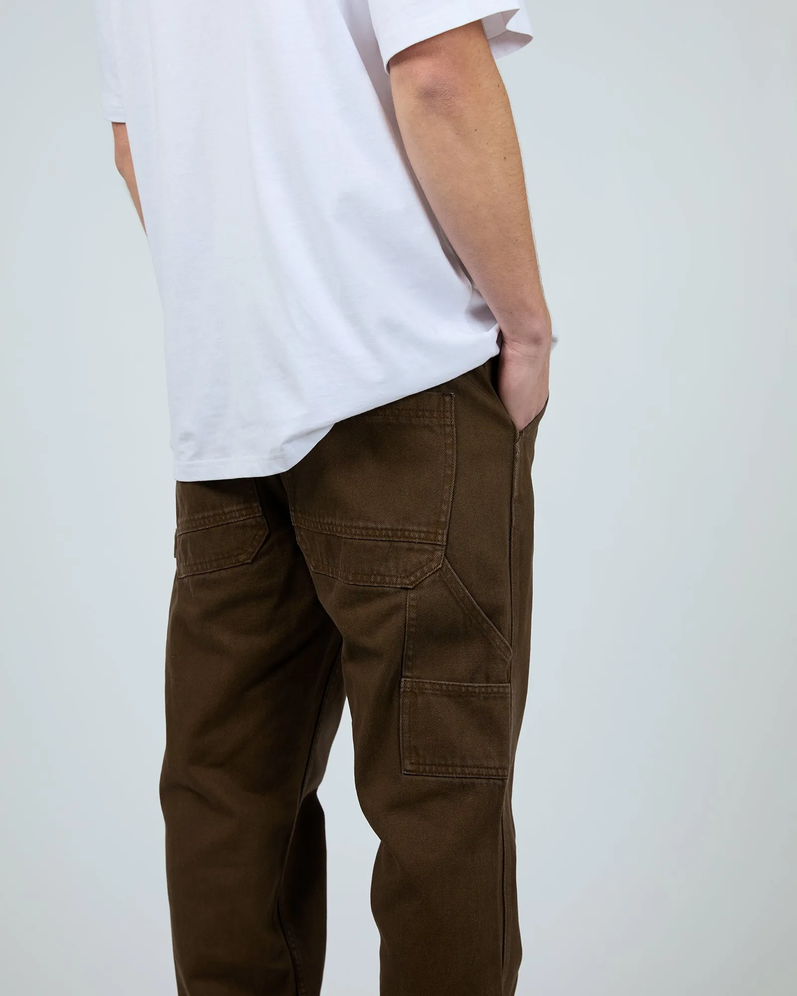 Carpenter Pant Chocolate sold by edge clothing product image thumbnail 5