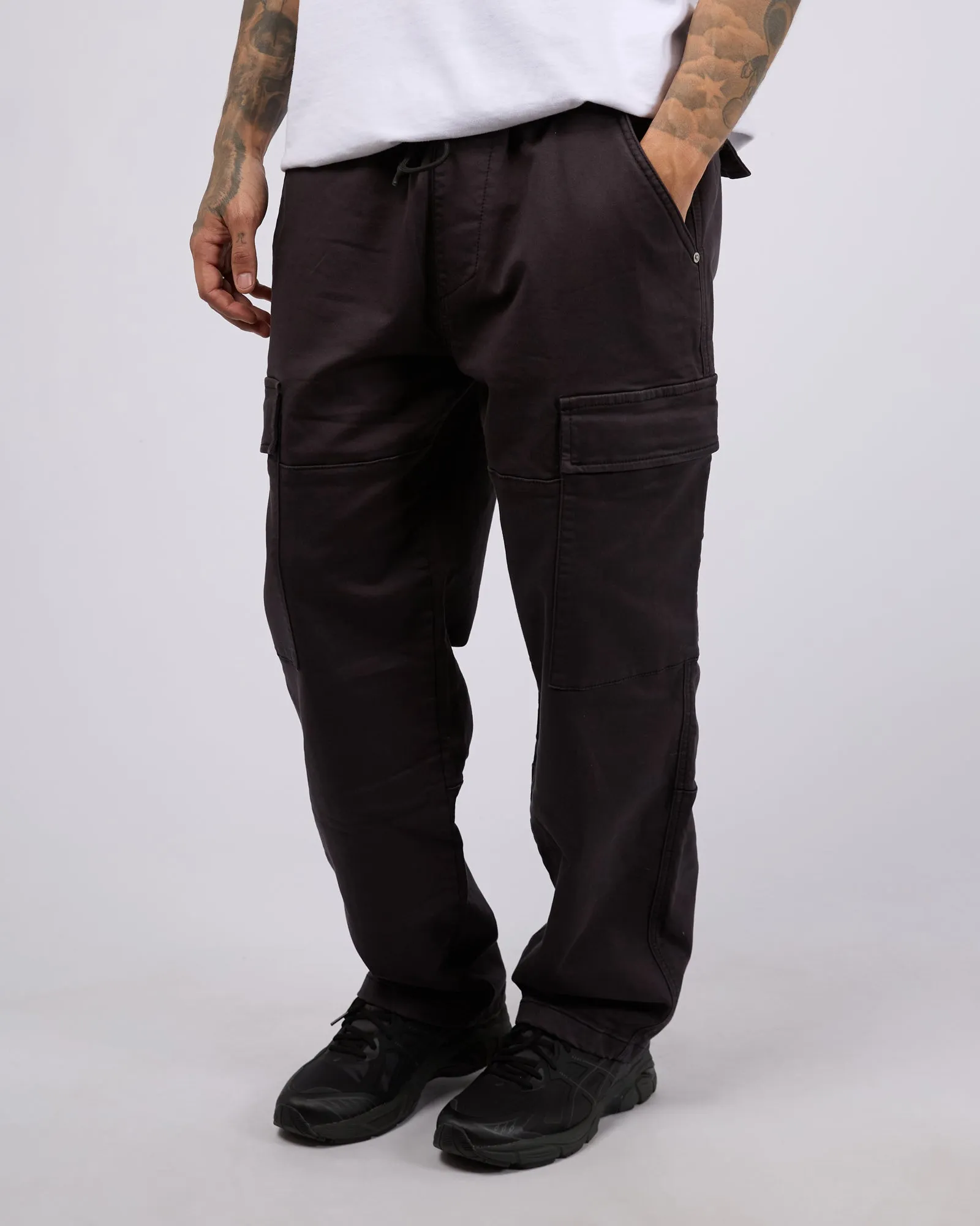 Primo Cargo Washed Black sold by edge clothing
