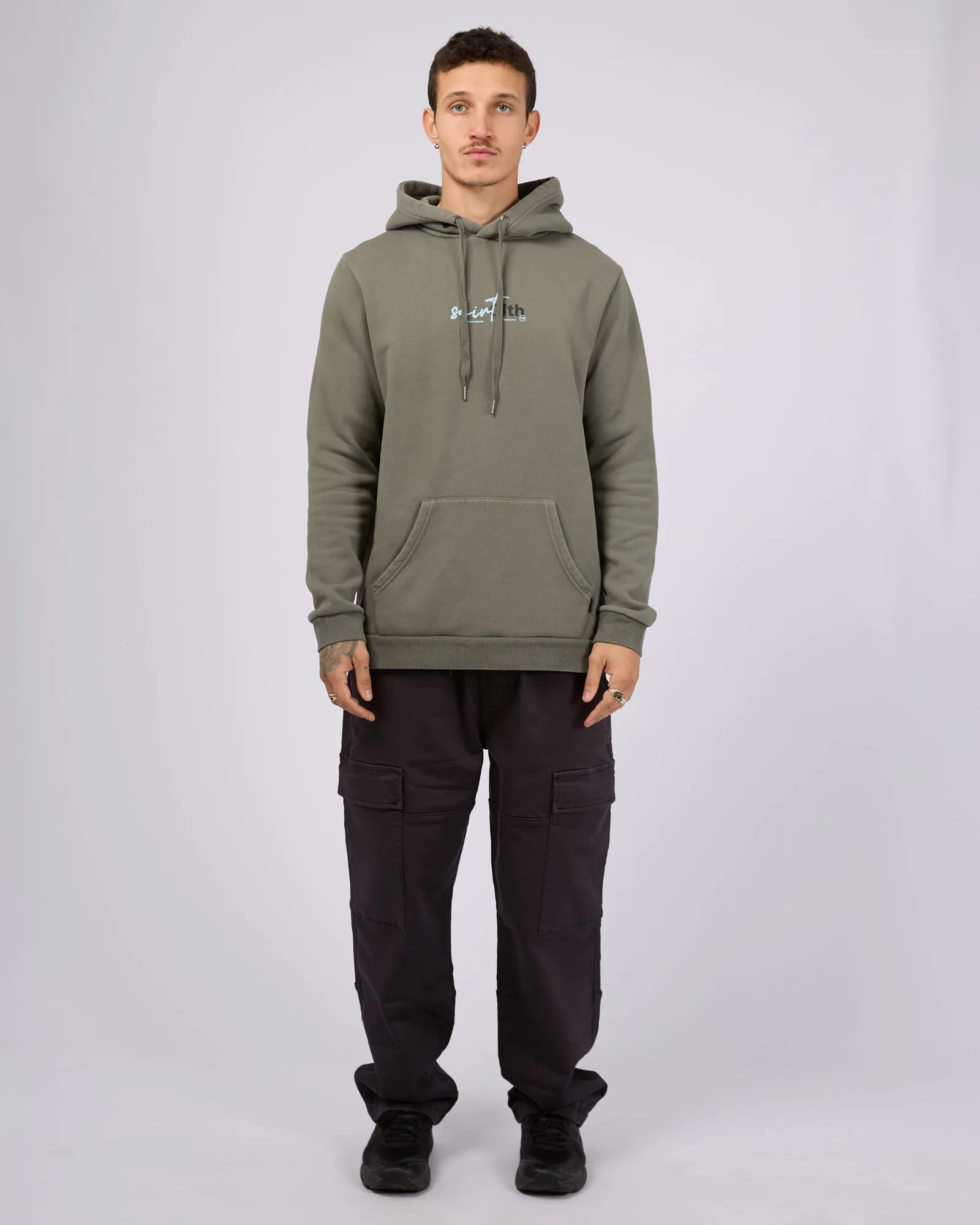 Sign Off Hoodie Agave Green sold by edge clothing product image thumbnail 2