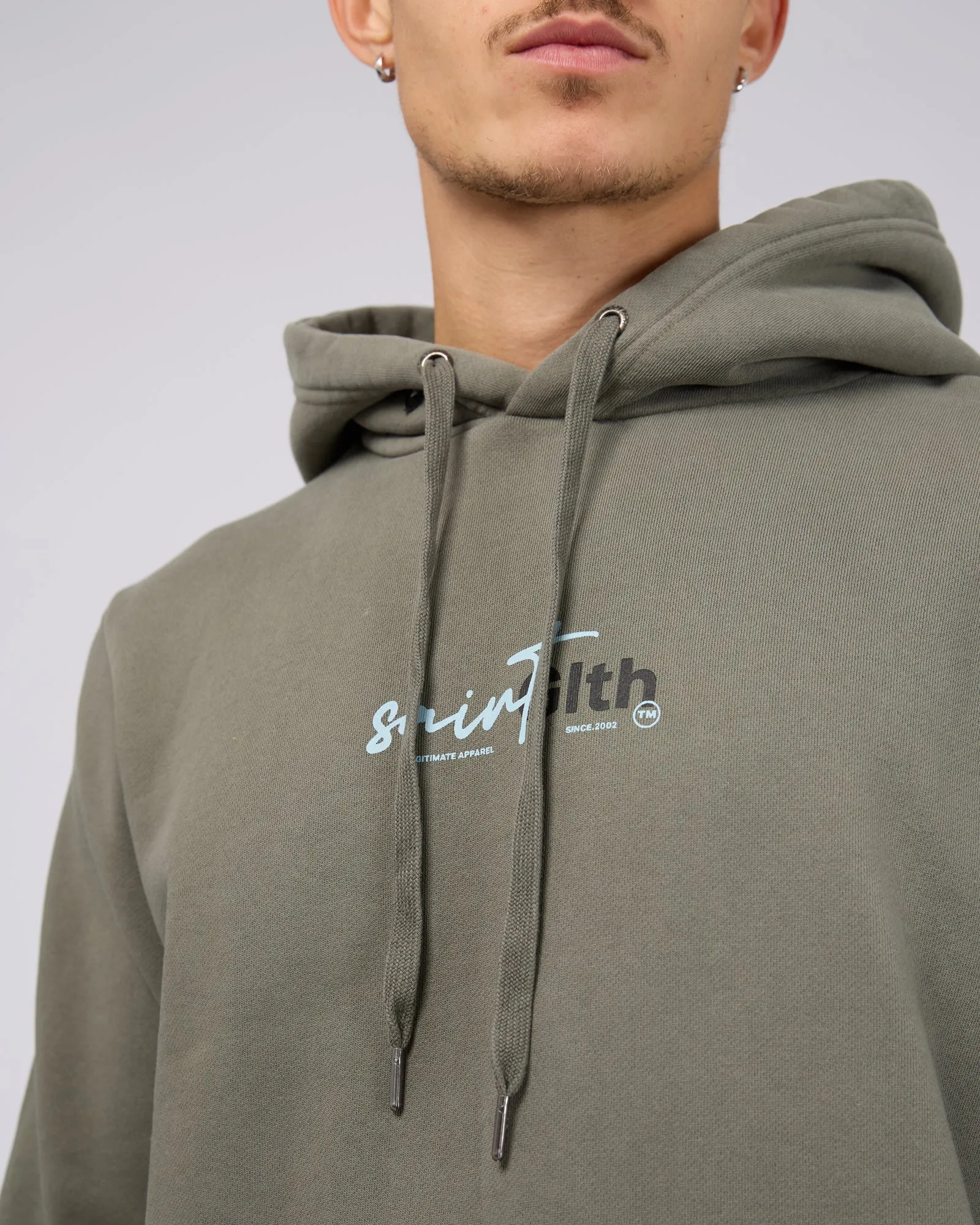 Sign Off Hoodie Agave Green sold by edge clothing product image thumbnail 5