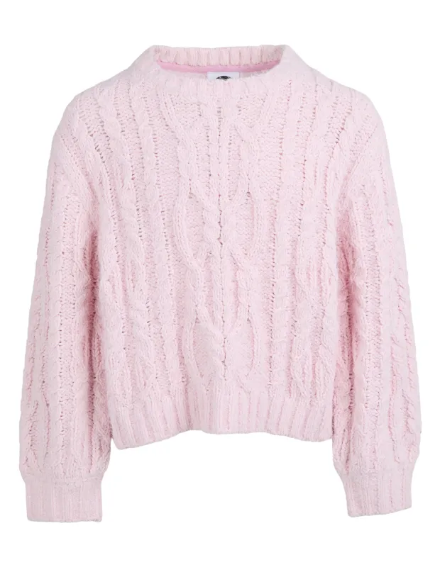 Teen Charlie Knit Pink sold by edge clothing