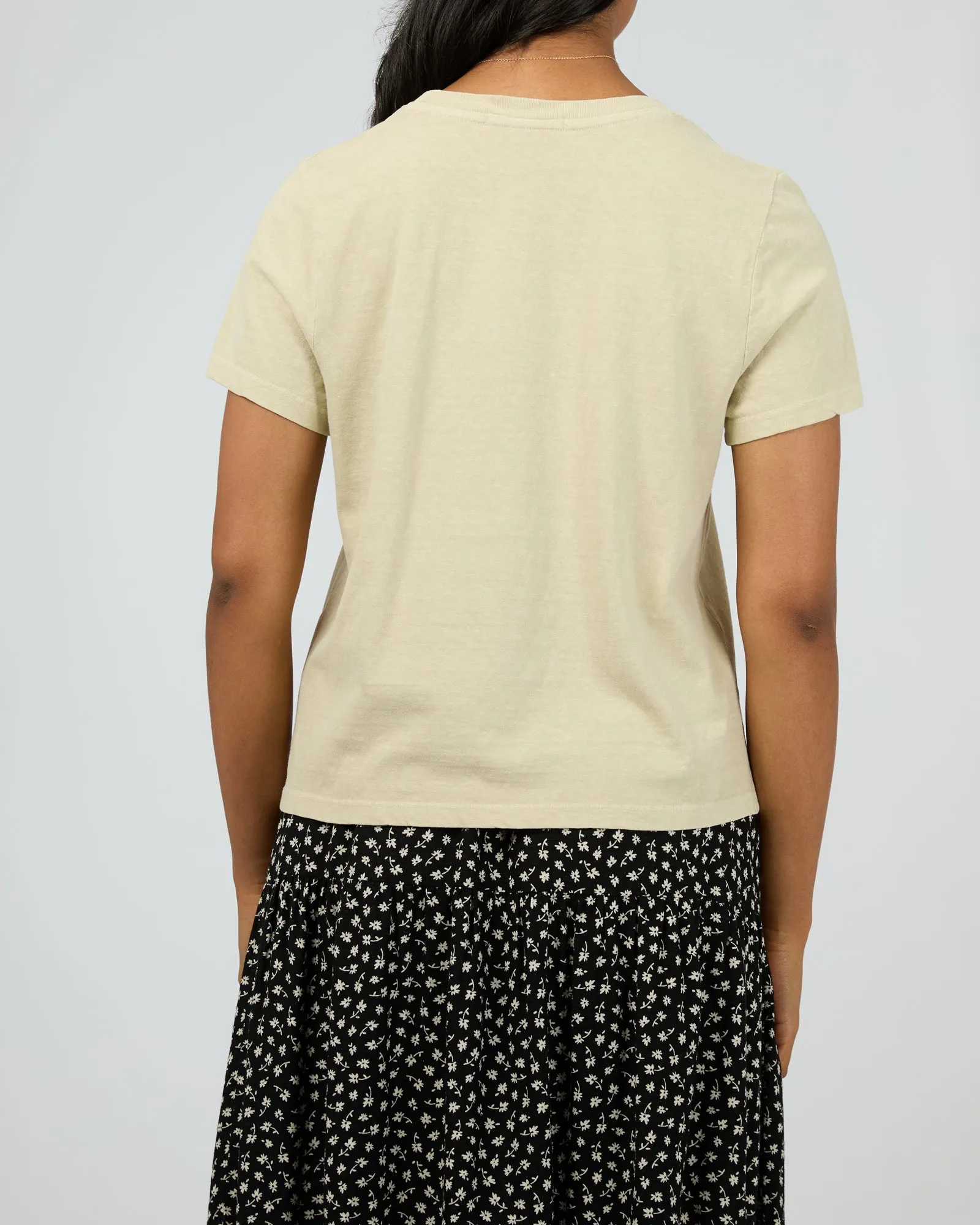 Stars & Skies Daily Tee Vanilla sold by edge clothing product image thumbnail 3