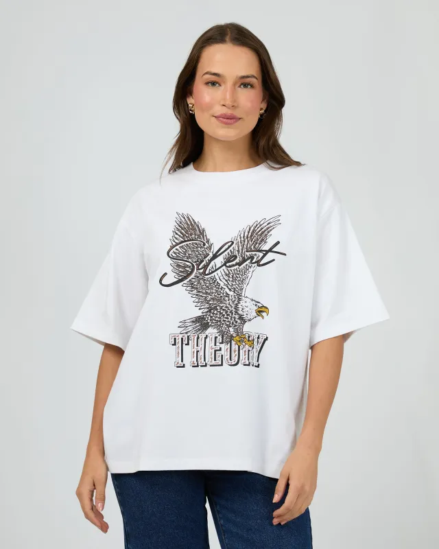Emblem Tee White sold by edge clothing
