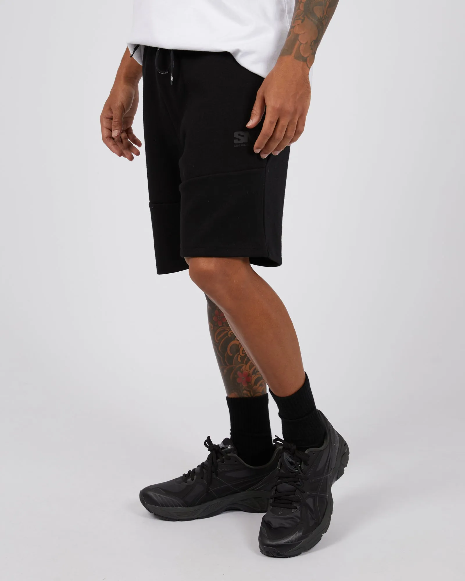 Tech Track Short Black sold by edge clothing