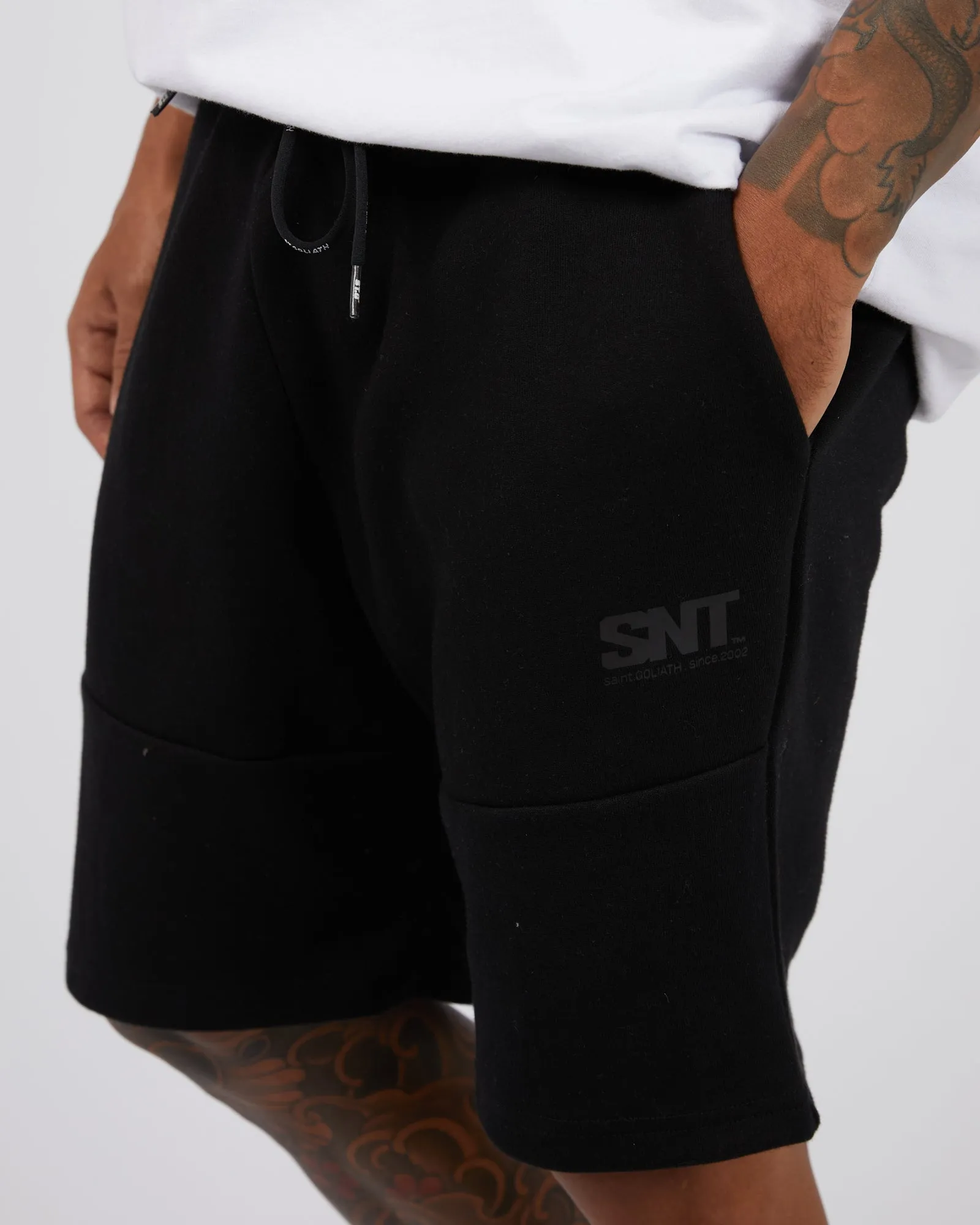 Tech Track Short Black sold by edge clothing product image thumbnail 5