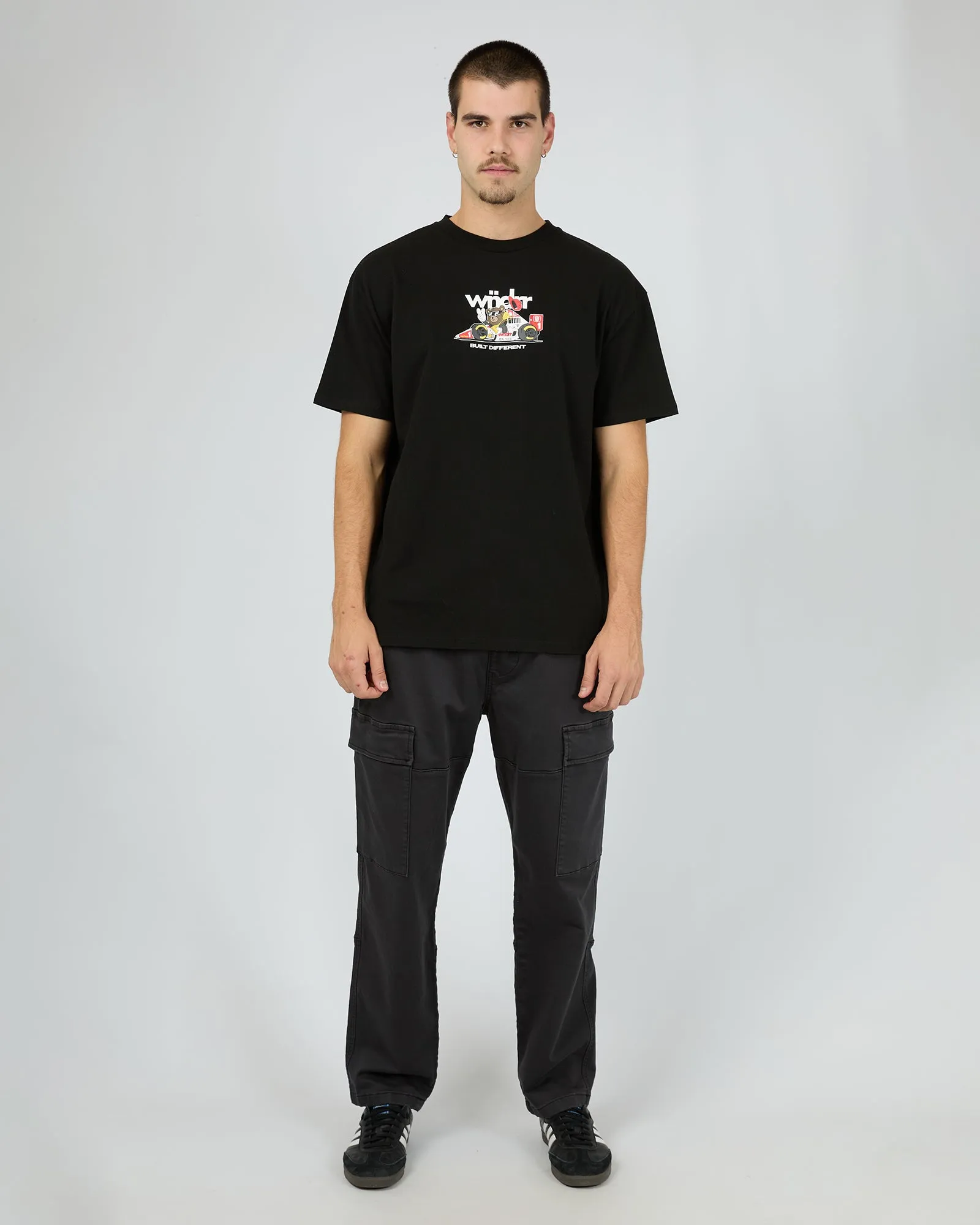 Albert Box Fit Tee Black sold by edge clothing product image thumbnail 3