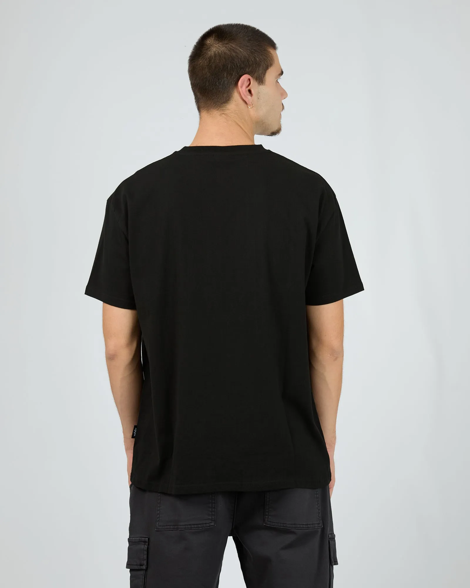 Albert Box Fit Tee Black sold by edge clothing product image thumbnail 2