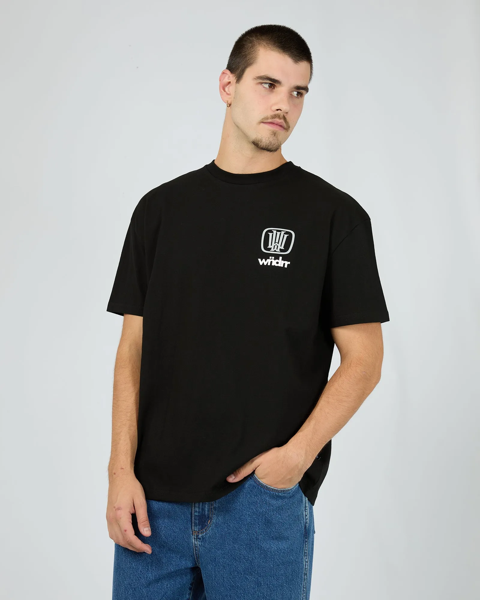 Hondo Box Fit Tee Black sold by edge clothing product image thumbnail 4