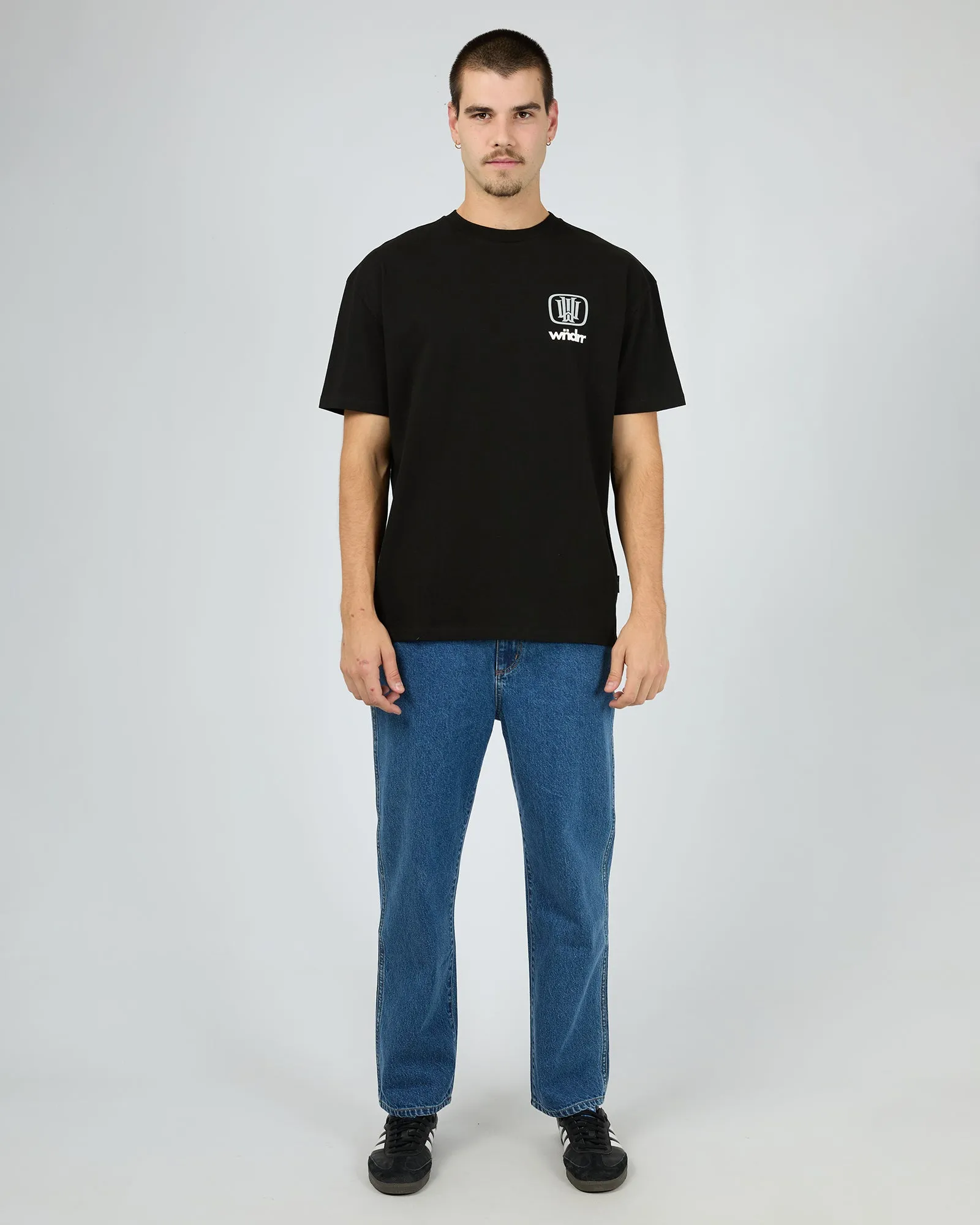 Hondo Box Fit Tee Black sold by edge clothing product image thumbnail 3