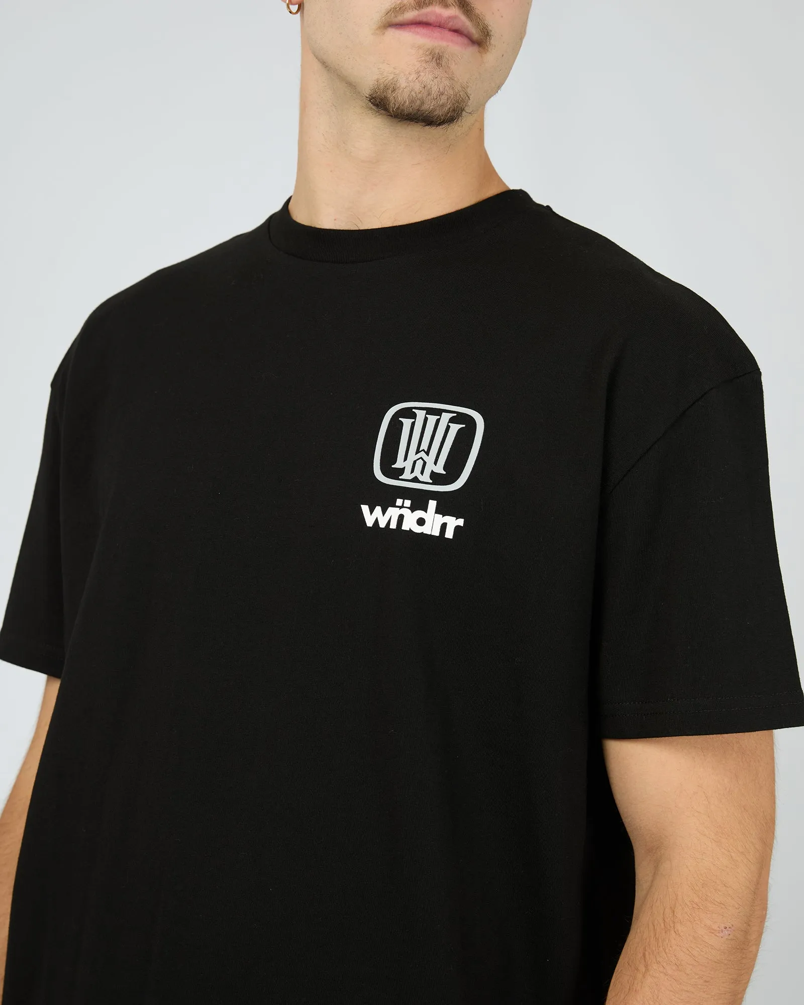 Hondo Box Fit Tee Black sold by edge clothing product image thumbnail 5