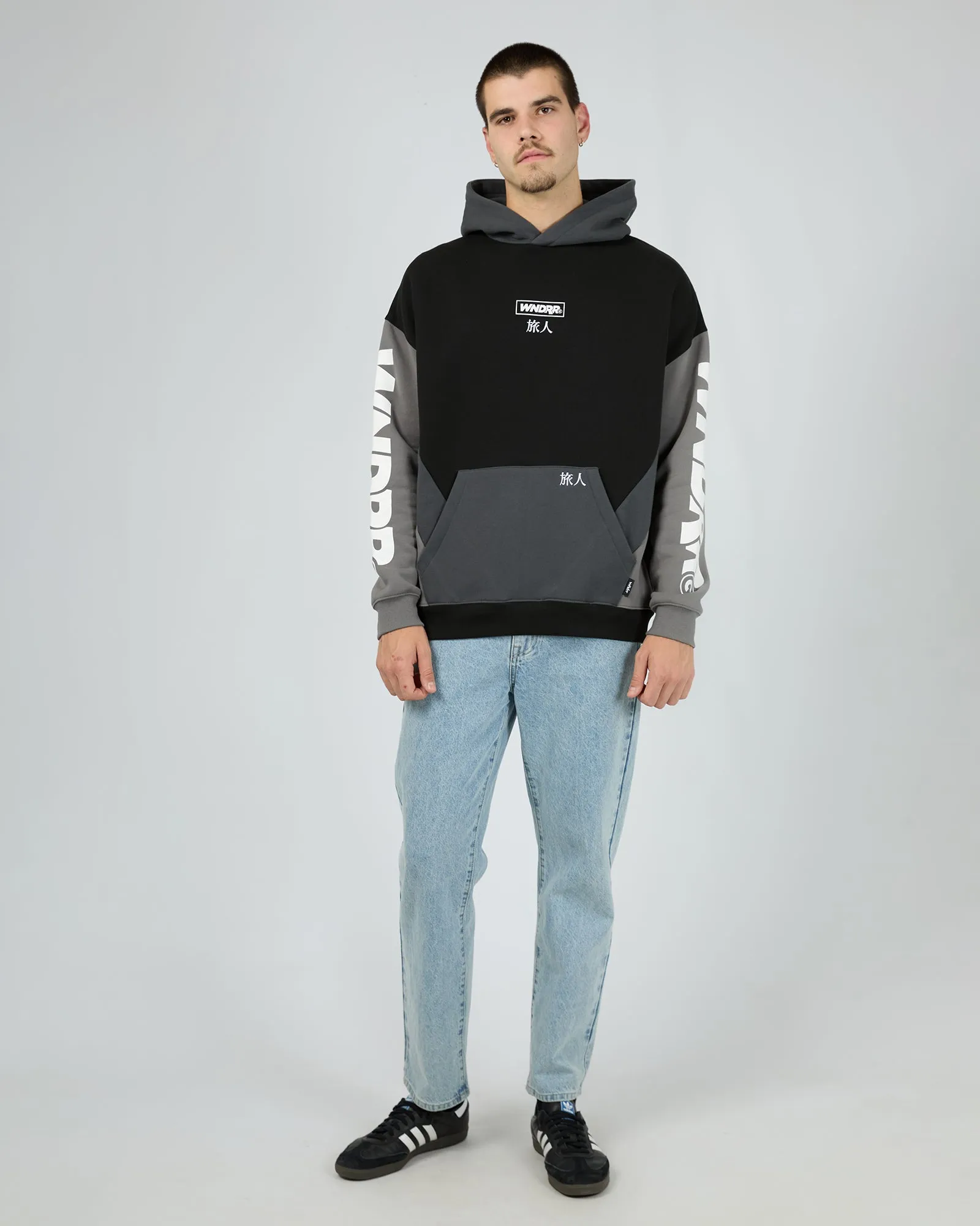 Privacy Hood Sweat Black Air Blue sold by edge clothing product image thumbnail 3