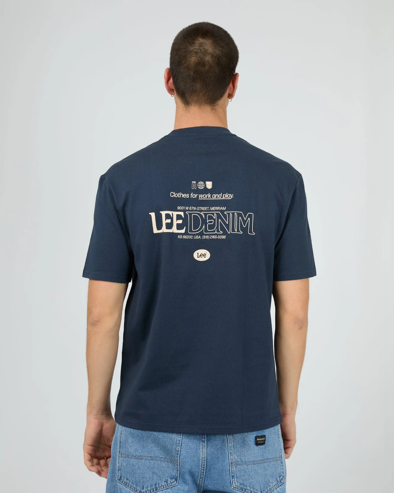 67th Street Baggy Tee Navy sold by edge clothing product image thumbnail 2