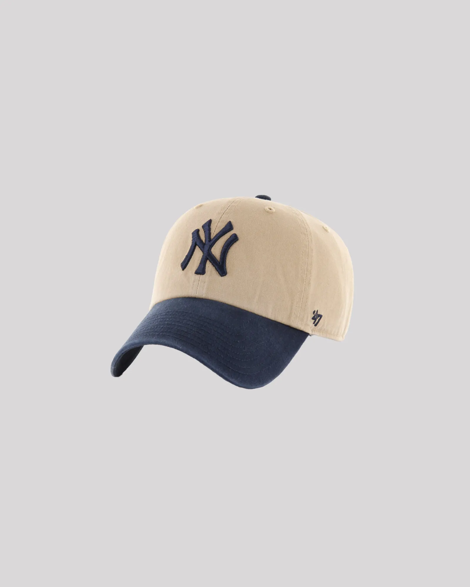 New York Yankees Vintage Khaki/Navy sold by edge clothing