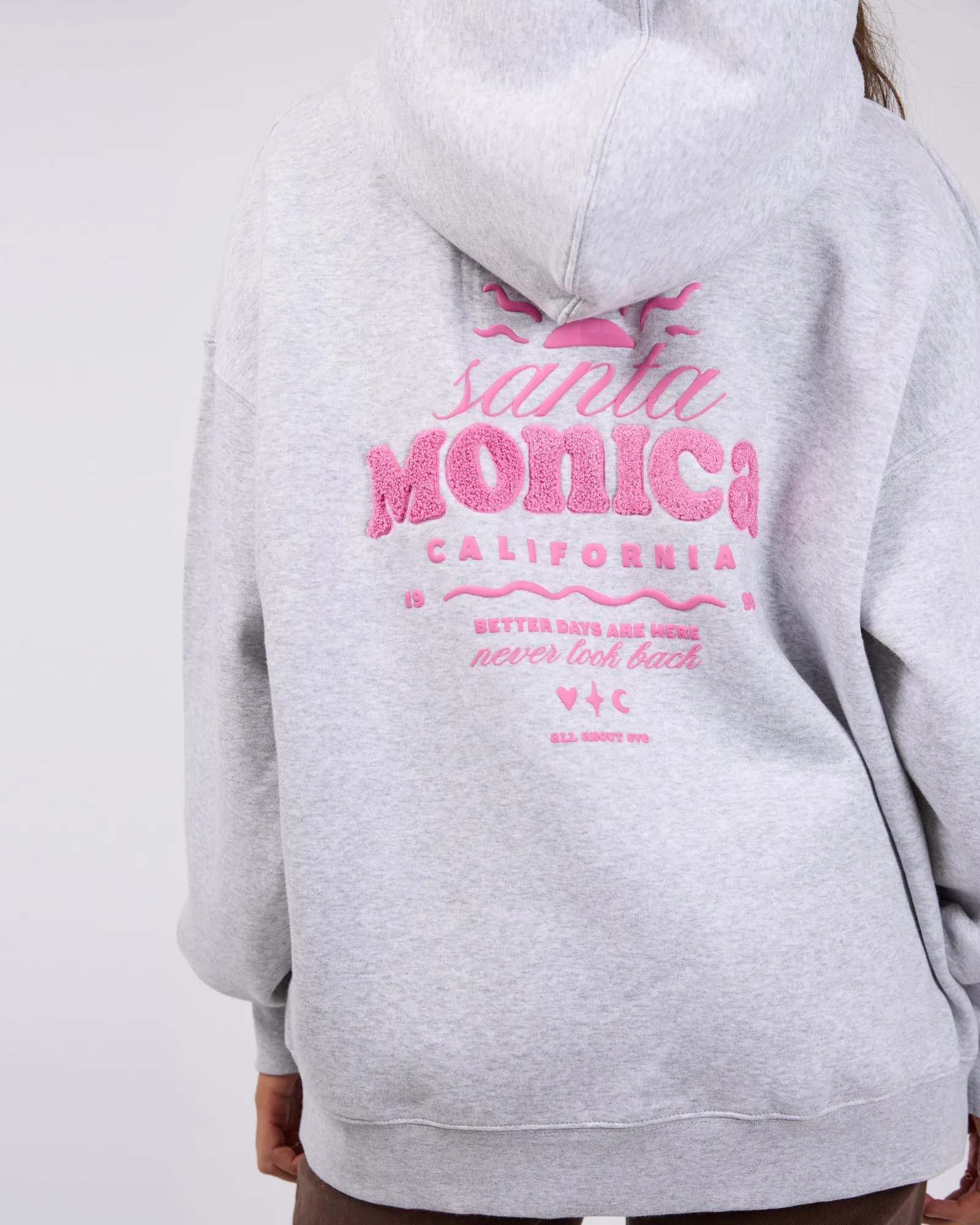 Better Days Hoodie Snow Marle sold by edge clothing product image thumbnail 5