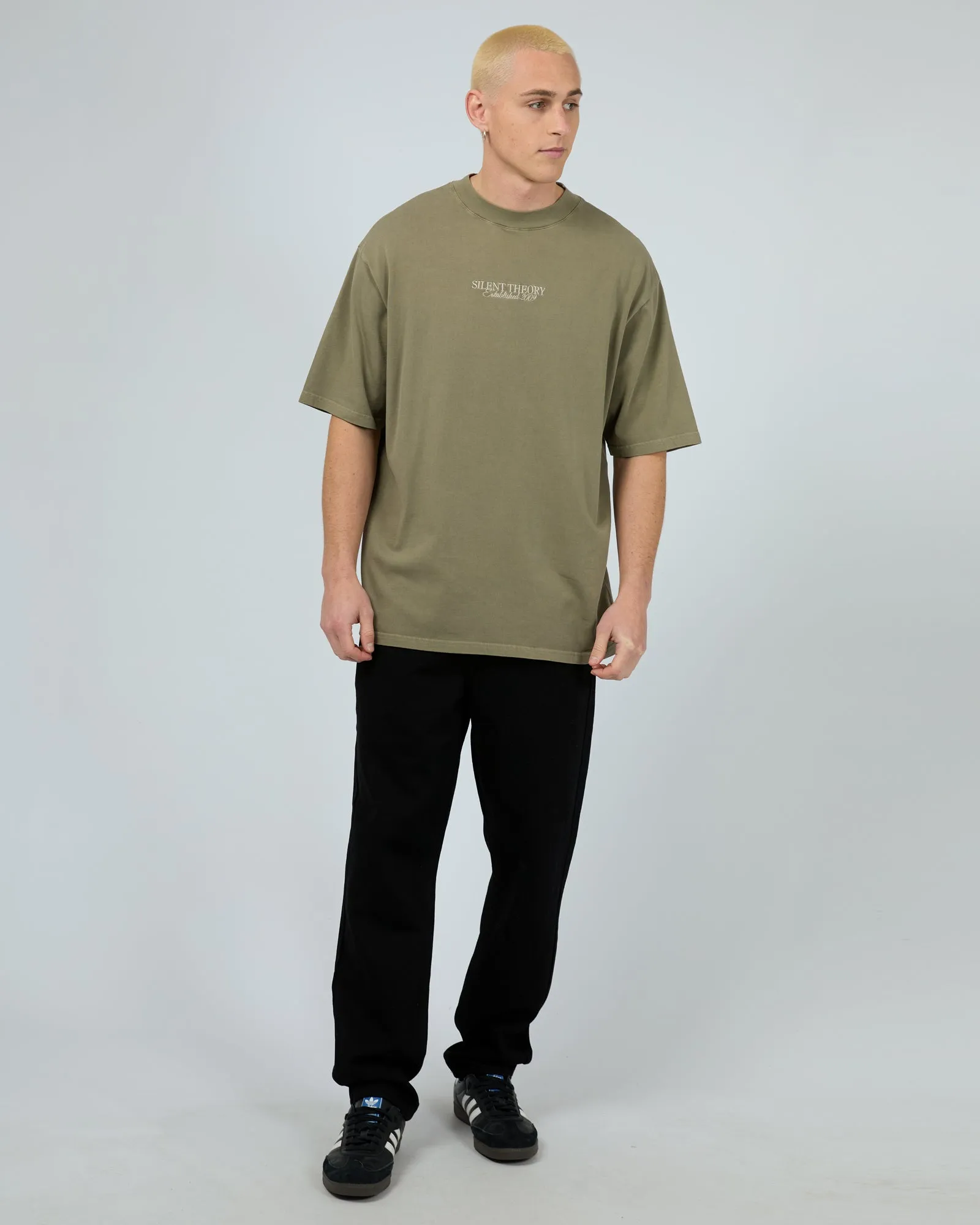 Embro Tee Khaki sold by edge clothing product image thumbnail 3