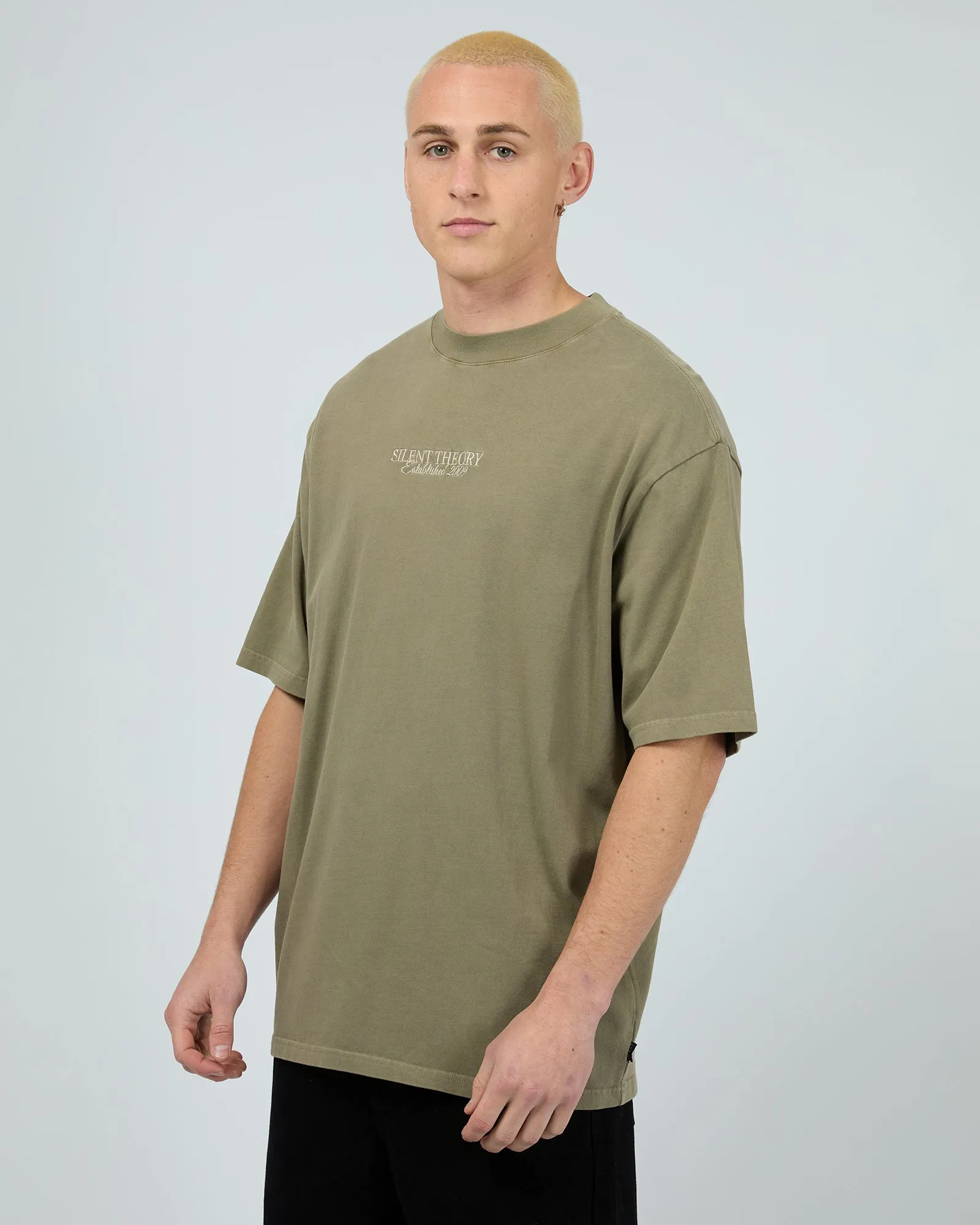 Embro Tee Khaki sold by edge clothing product image thumbnail 4