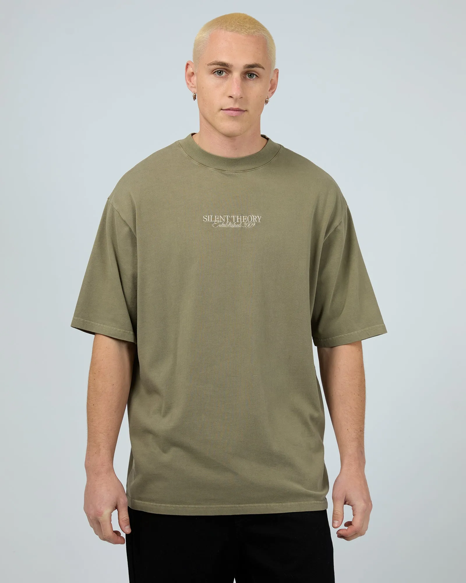 Embro Tee Khaki sold by edge clothing